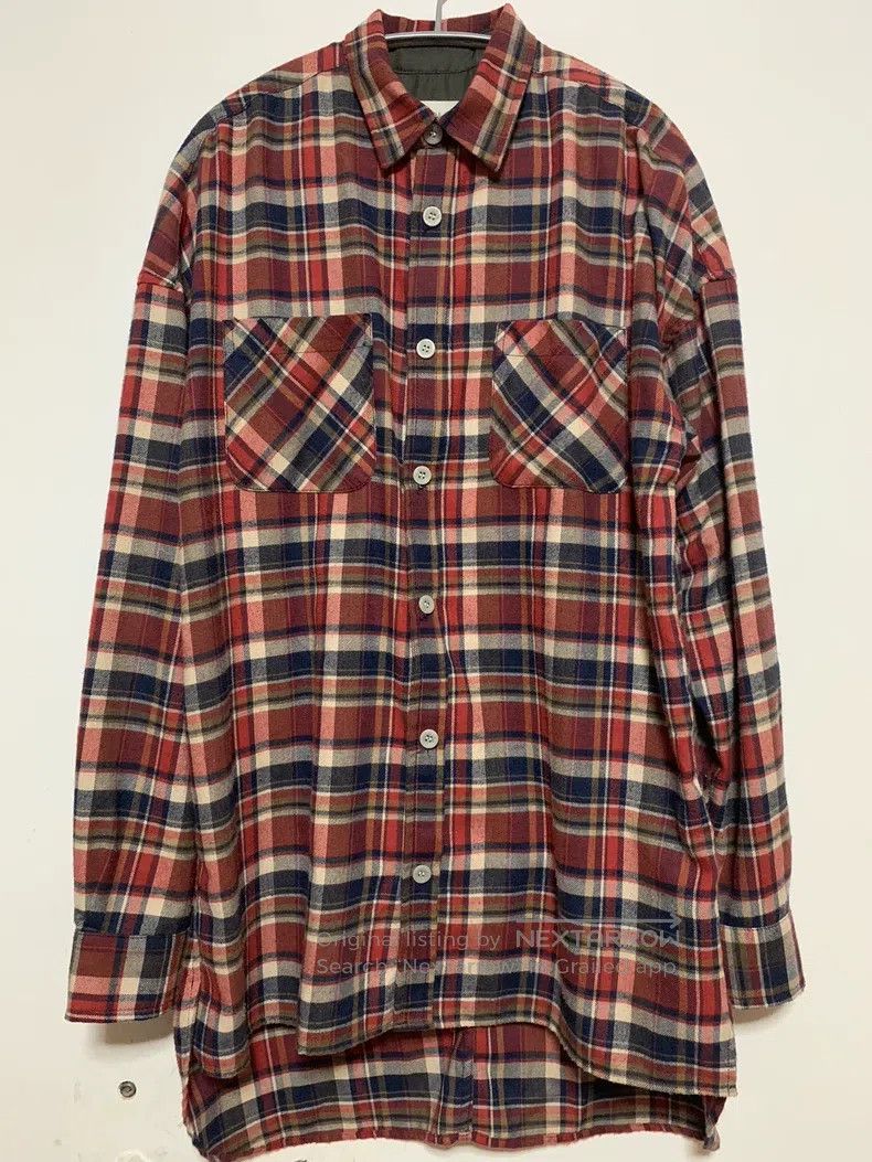 Fear of God Fear of God Season 4 long-sleeved red plaid shirt Size US M / EU 48-50 / 2 - 1 Thumbnail