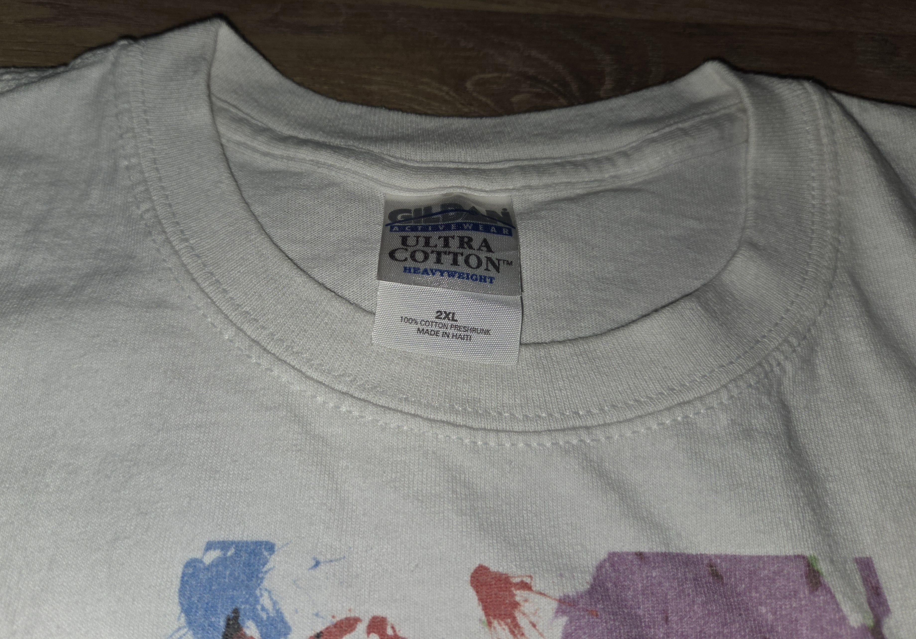 Band Tees × Vintage Rare! Vintage Jimi Hendrix Jerry Blank Artwork Promo Shirt Size US XXL / EU 58 / 5 - 3 Thumbnail