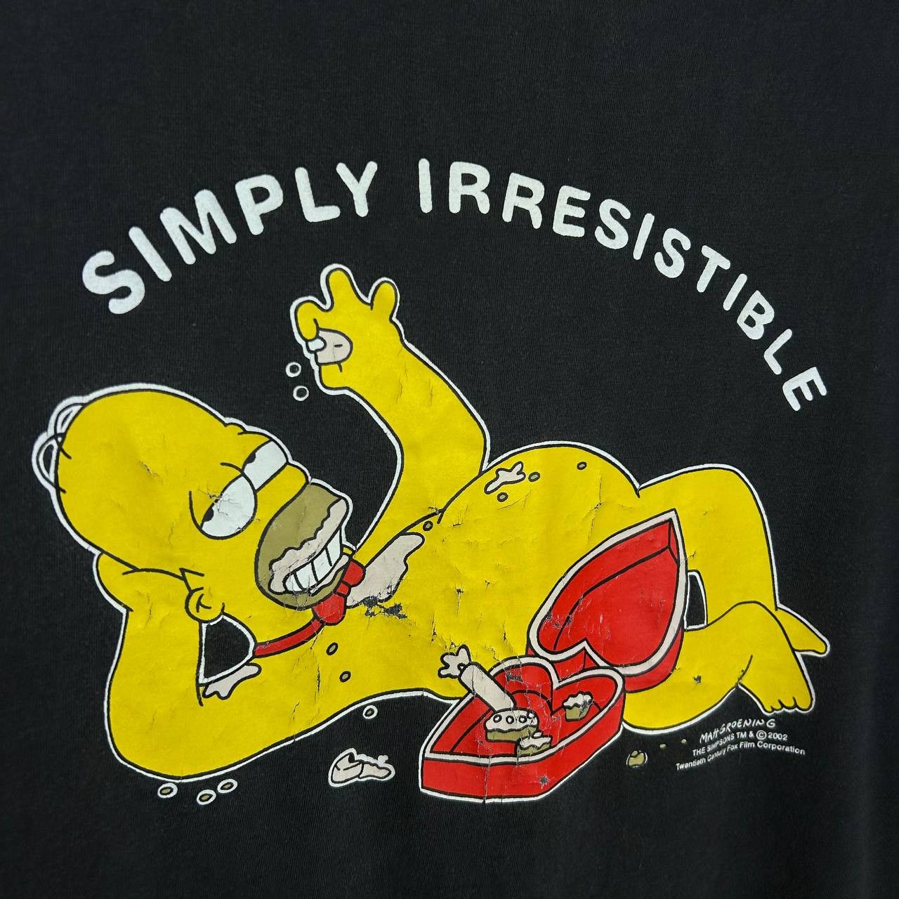 The Simpsons Vintage The Simpsons 2002 Hamer Big logo cartoon tee Size US L / EU 52-54 / 3 - 3 Thumbnail