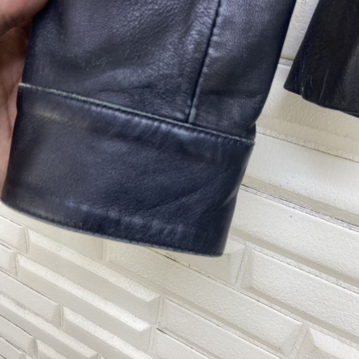 Theory Japanese Brand Theory Leather Jacket Size S / US 4 / IT 40 - 11 Thumbnail