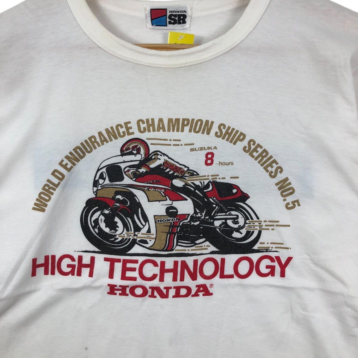 Honda Vintage HONDA SR Suzuka 8 Hours Tee Shirt Racing Motorcycle Size US S / EU 44-46 / 1 - 3 Thumbnail