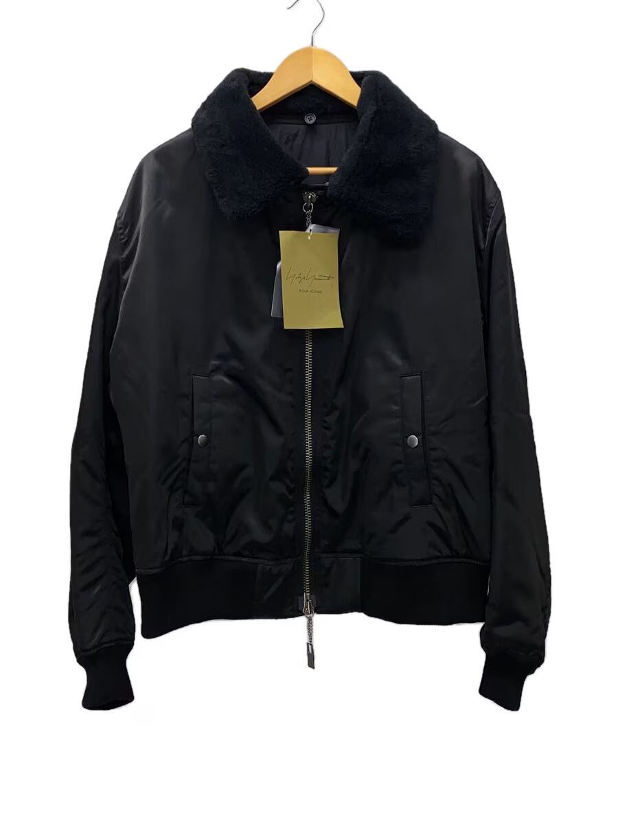 Yohji Yamamoto yohji yamamoto POUR HOMME 24AW TWILL FLIGHT JACKET Size US XL / EU 56 / 4 - 1 Thumbnail