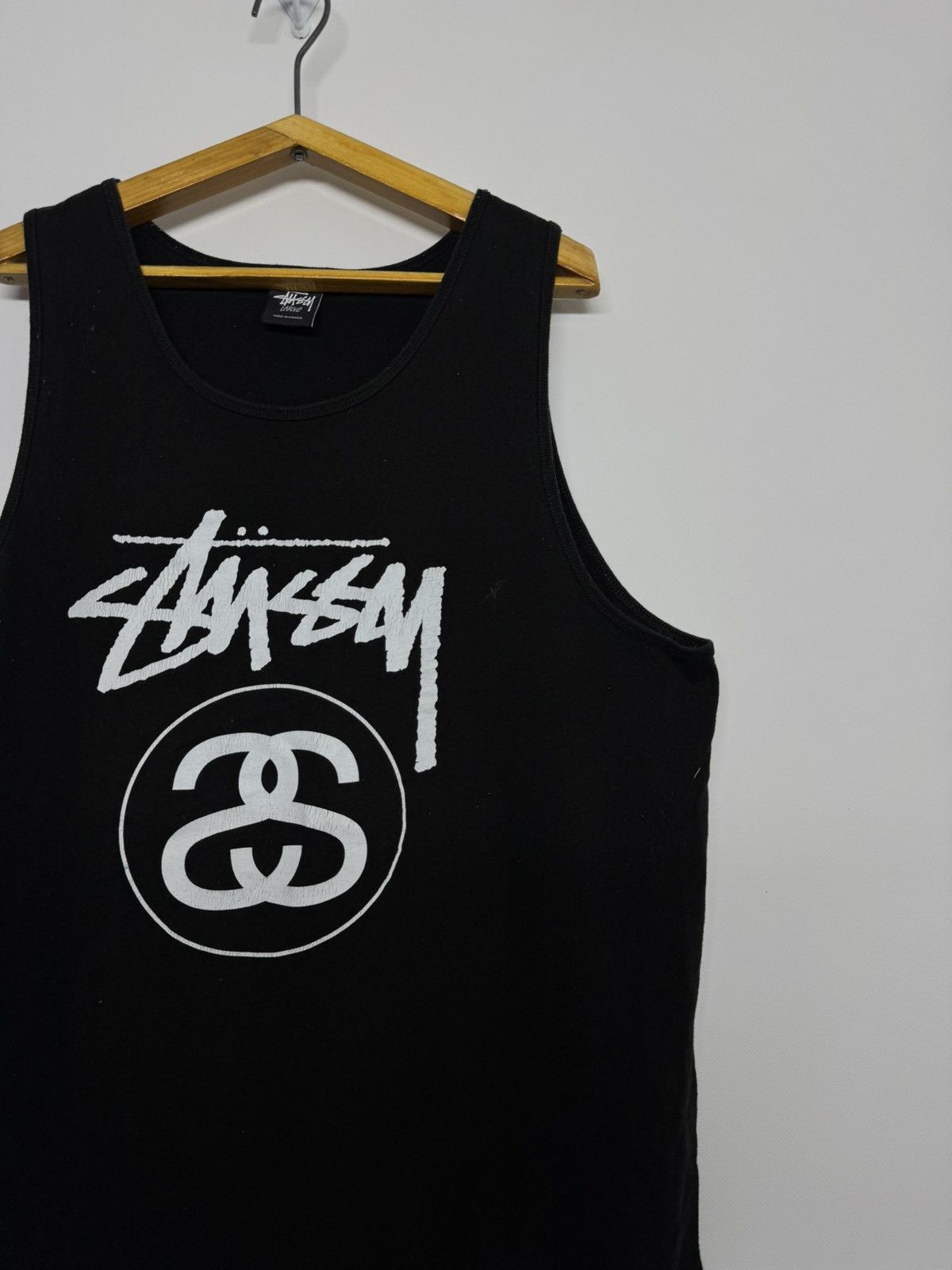Stussy Vintage Y2k Stussy Big Logo T-Shirt 00’s Size US L / EU 52-54 / 3 - 5 Thumbnail