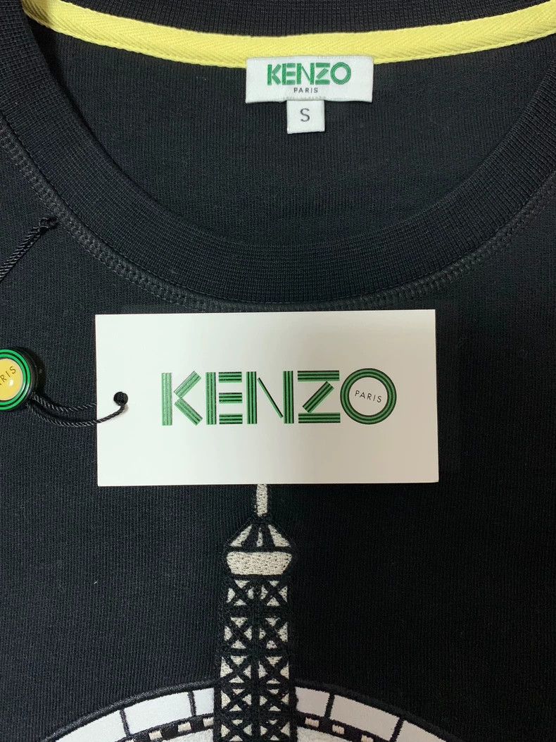 Kenzo KENZO Ms.Black Iron Tower Veneering Size S / US 4 / IT 40 - 3 Thumbnail