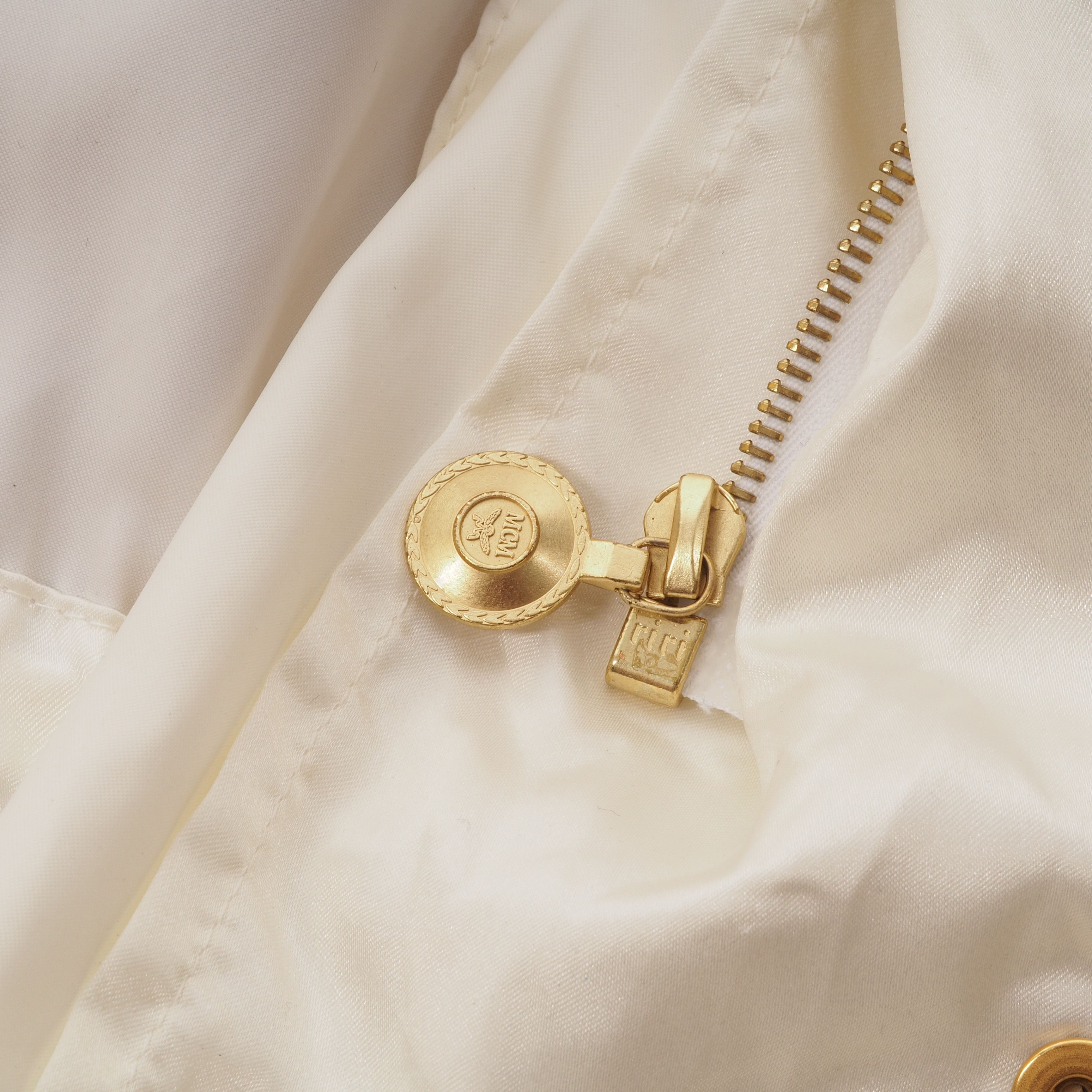 MCM × Vintage MCM Vintage Unisex Ivory Coat Jacket Size US M / EU 48-50 / 2 - 11 Thumbnail