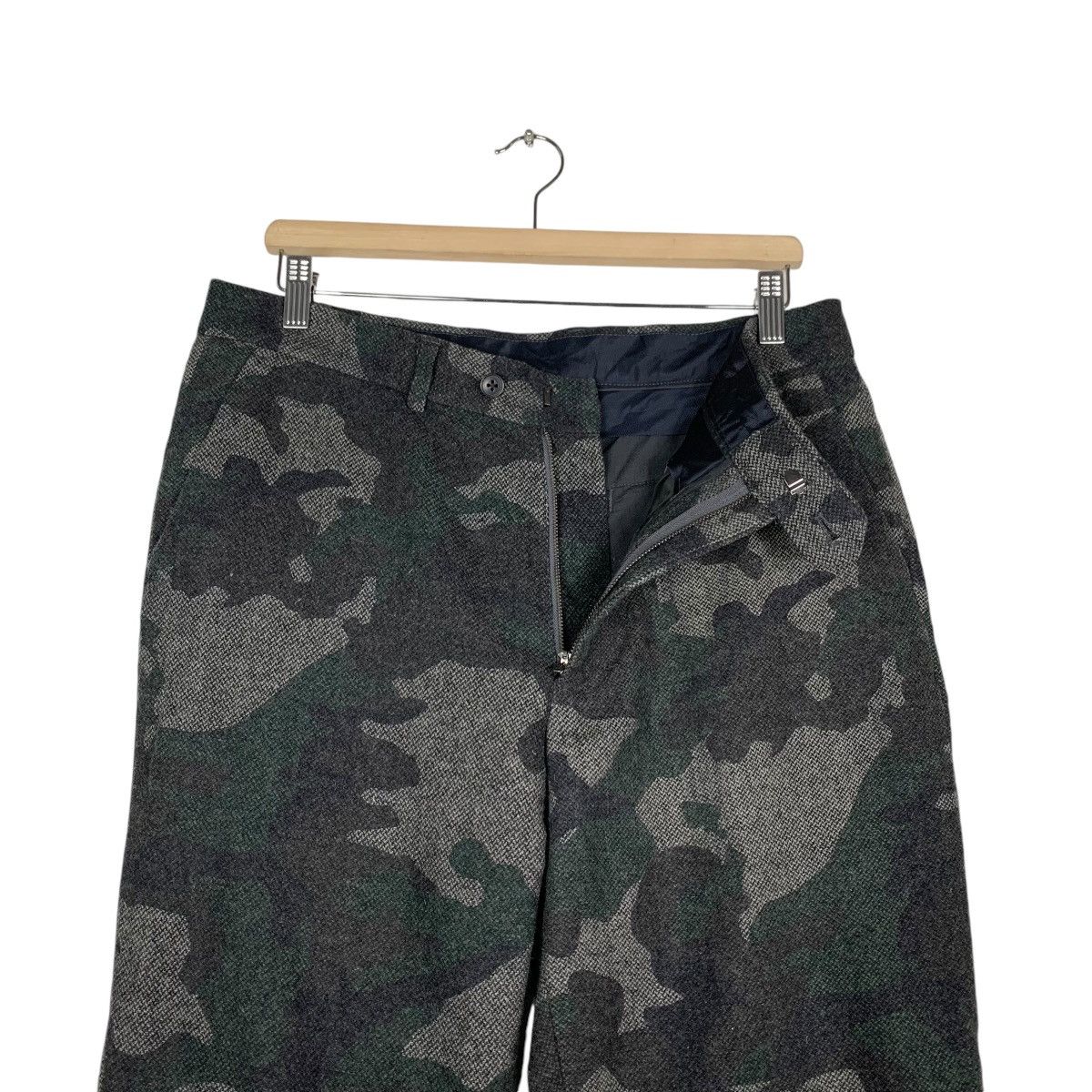 Global Work GLOBAL WORK Green Camo Casual Pant #1384-C63 Size US 34 / EU 50 - 11 Thumbnail
