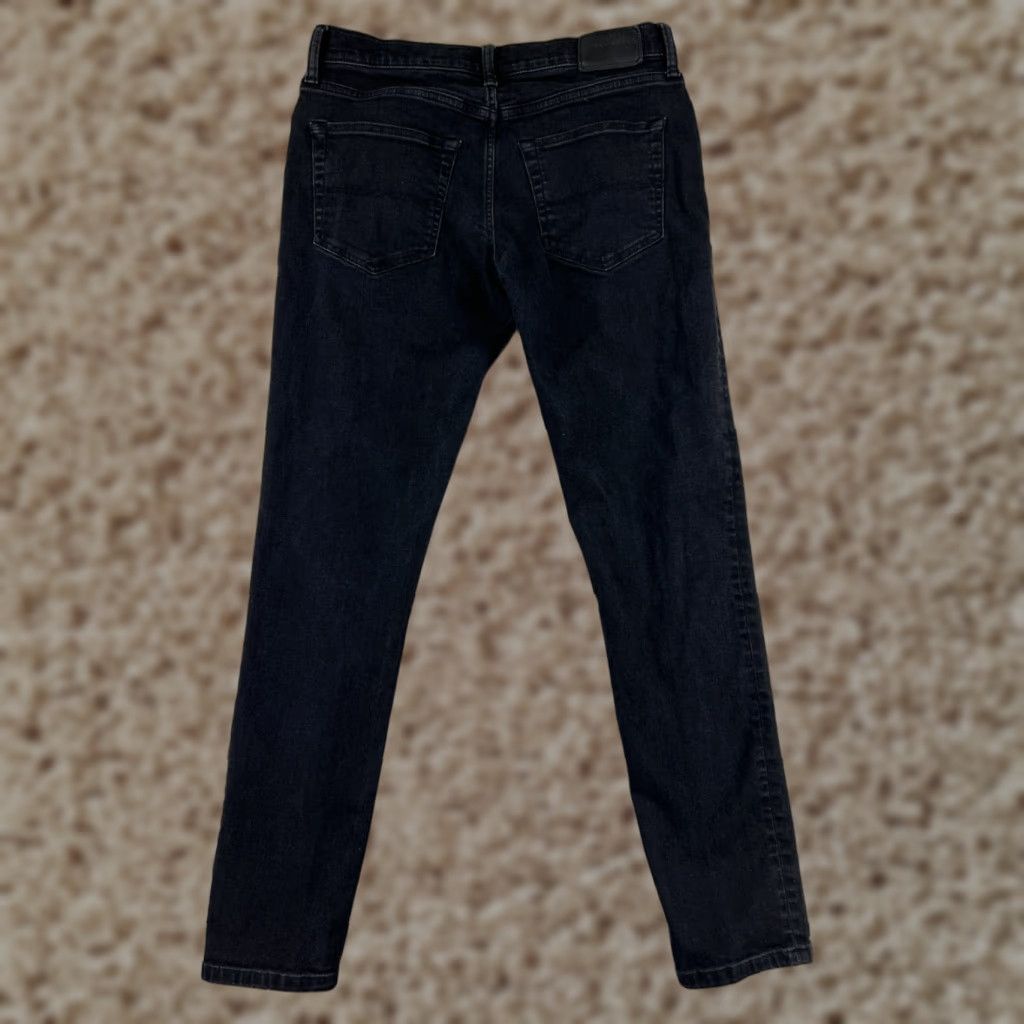 Lucky Brand Lucky Brand Jeans Mens 31 Black Denim Skinny Cotton Blend Stretch Taper Jeans Mens Black Skinny 31 5-Pocket Denim Fit Regular Casual 90s? Size US 31 - 1 Thumbnail