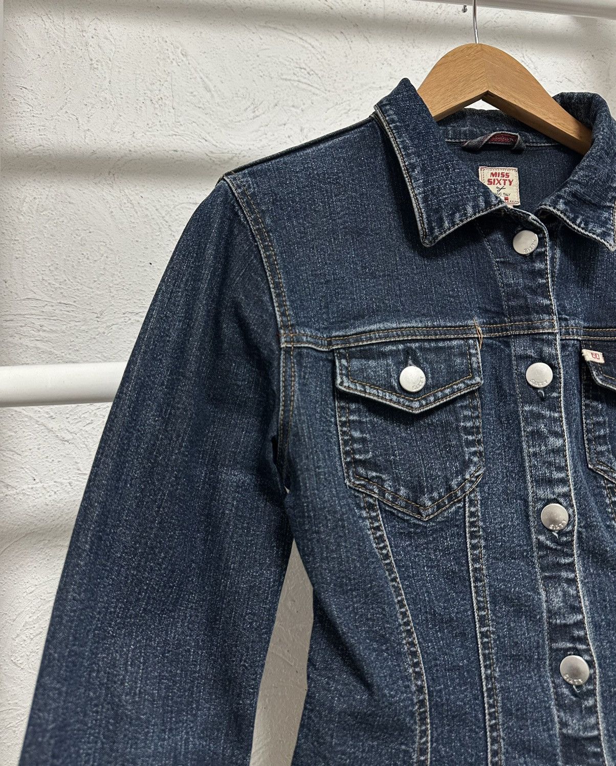 Miss Sixty Miss Sixty Women’s Denim Jacket Blue Size S Made in Italy Size S / US 4 / IT 40 - 5 Thumbnail