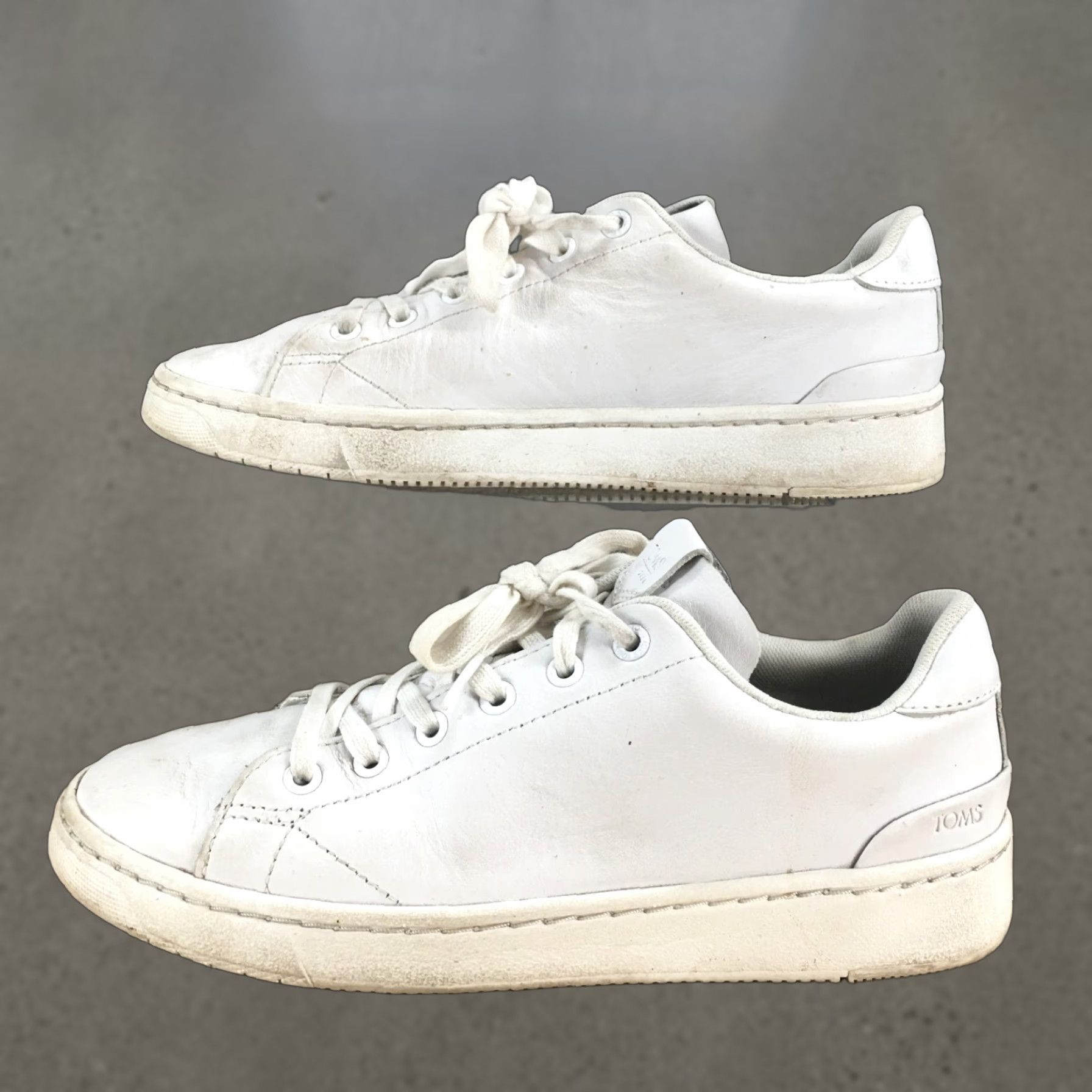 Toms Toms Shoes Mens 7.5 Trvl Lite Sneakers White Lace Up Low Top Casual 10016348 Size US M / EU 48-50 / 2 - 1 Thumbnail