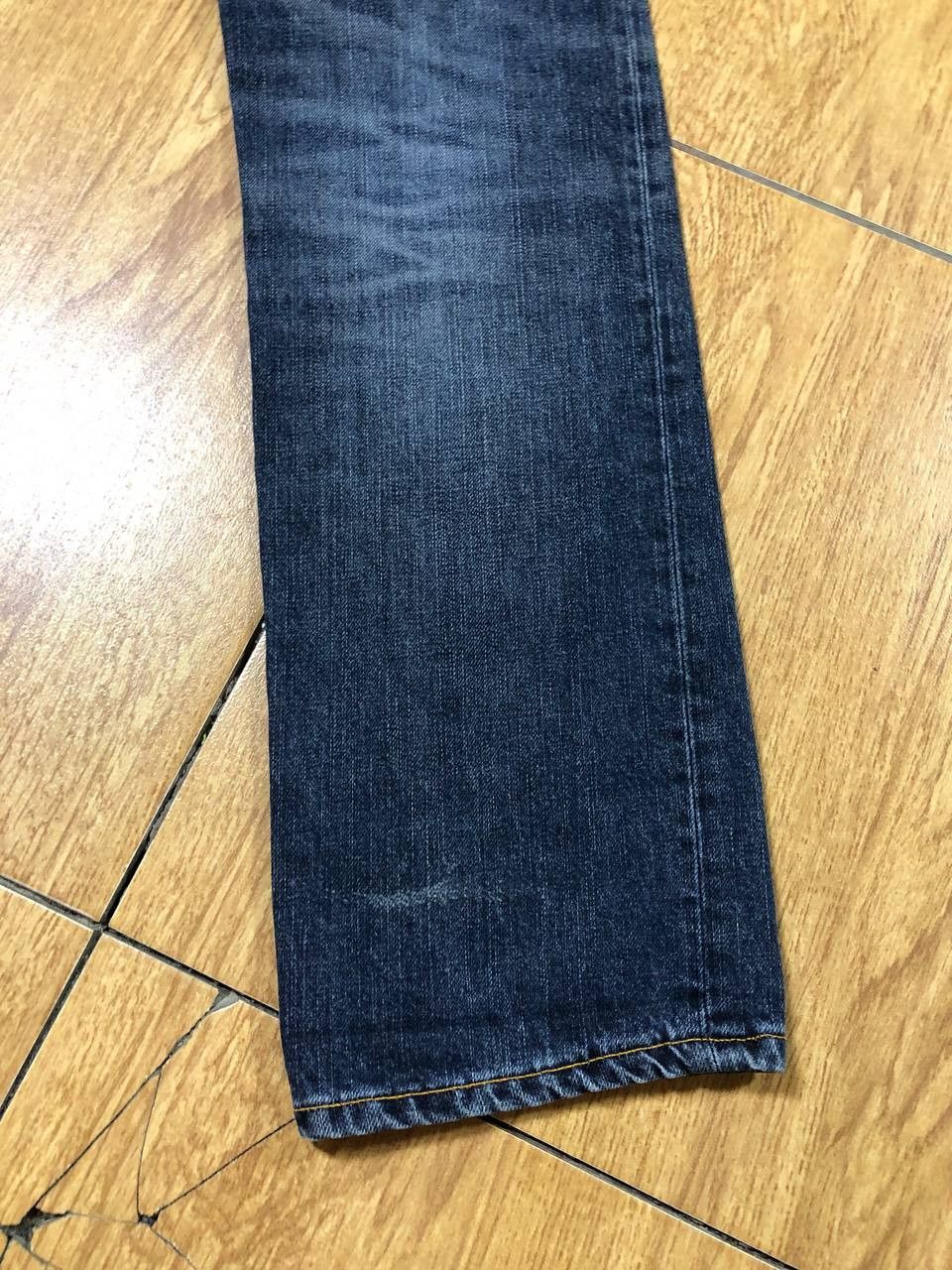 Nudie Jeans NUDIE STEADY EDDIE Blue Wash Denim Straight Jeans Size US 30 / EU 46 - 12 Thumbnail