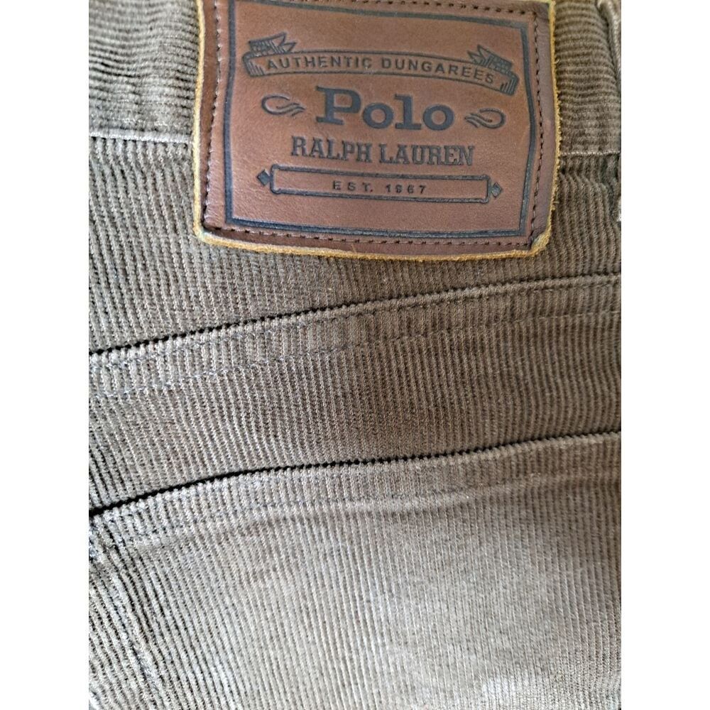 Polo Ralph Lauren Polo Ralph Lauren Corduroy Pants Authentic Dungarees Brown C Size US 35 - 2 Thumbnail