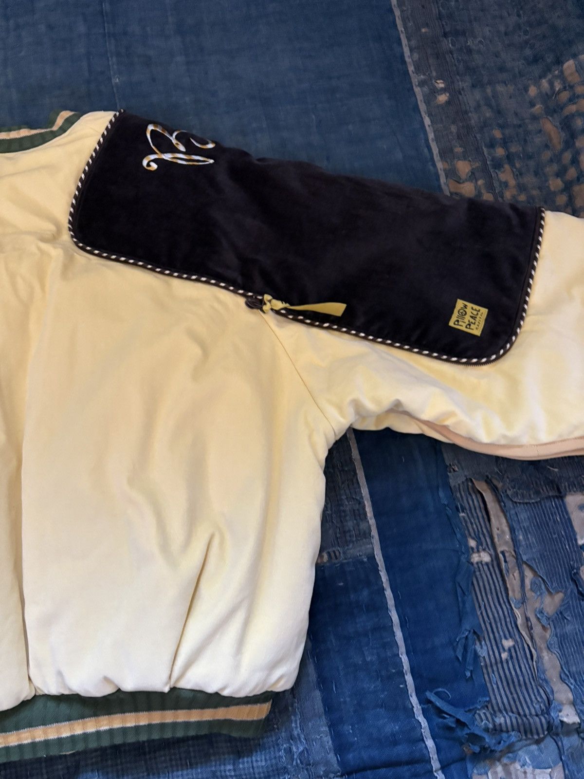 Kapital kapital Velveteen Siamese Bomber Jacket (Beautiful Jamaica) Size US M / EU 48-50 / 2 - 10 Thumbnail
