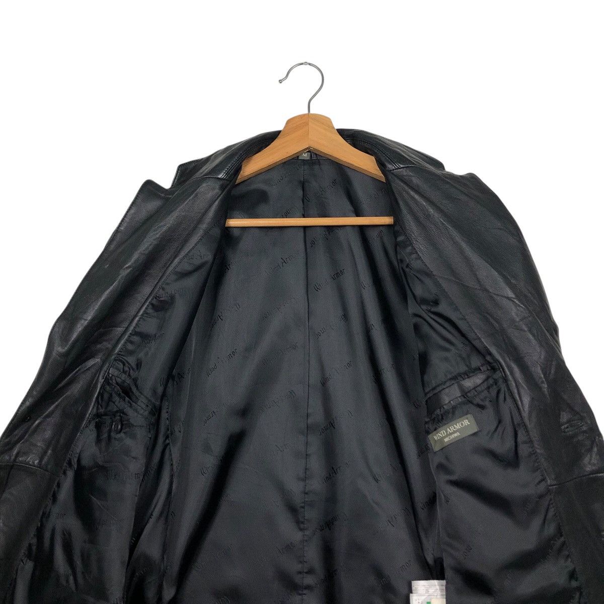 Japanese Brand 📌Vintage Chore Leather Jacket Biker Nichiwa Issey Miyake Size US M / EU 48-50 / 2 - 15 Thumbnail