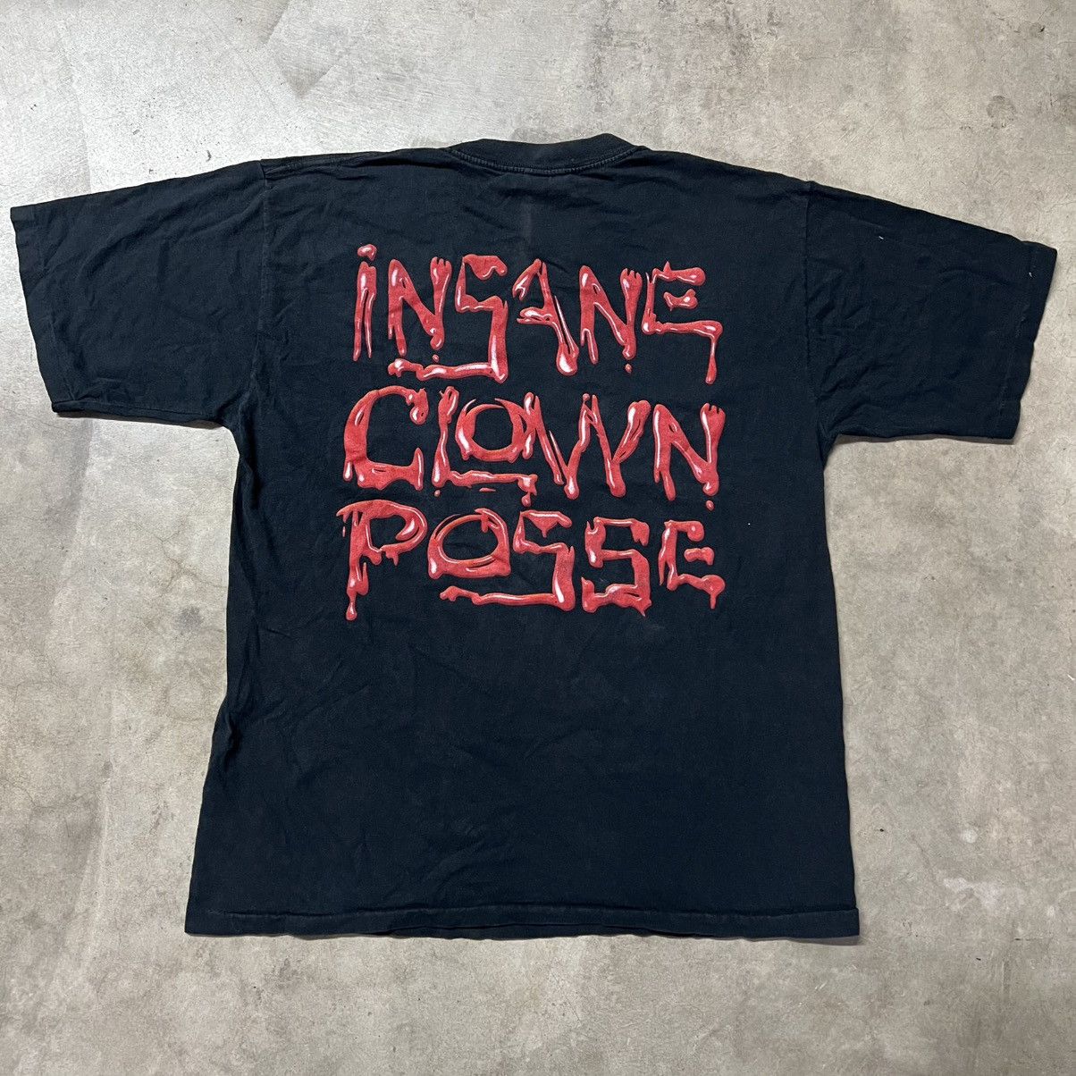 Band Tees × Rap Tees × Vintage Vintage 90’s Insane Clown Posse “ICP” 🇺🇸 Rap T-Shirt Size US L / EU 52-54 / 3 - 3 Thumbnail