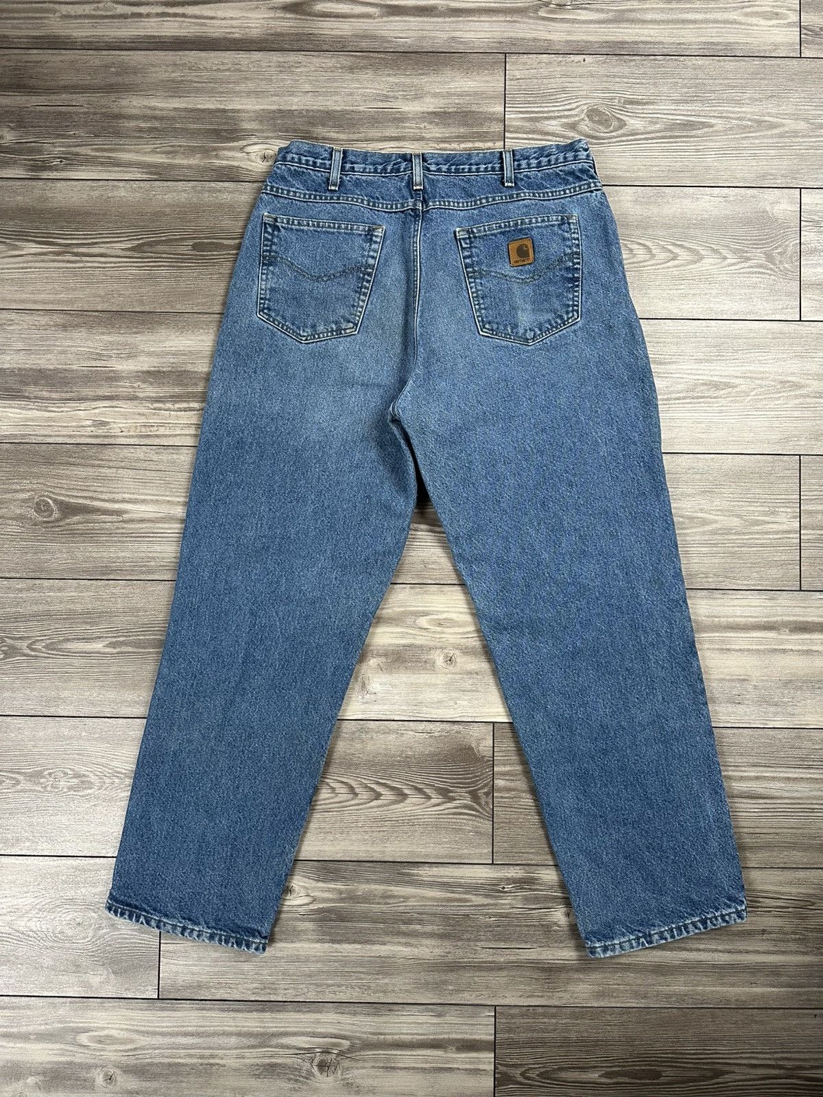 Carhartt × Vintage Carhartt Flannel Lined Jeans Size US 37 - 2 Thumbnail