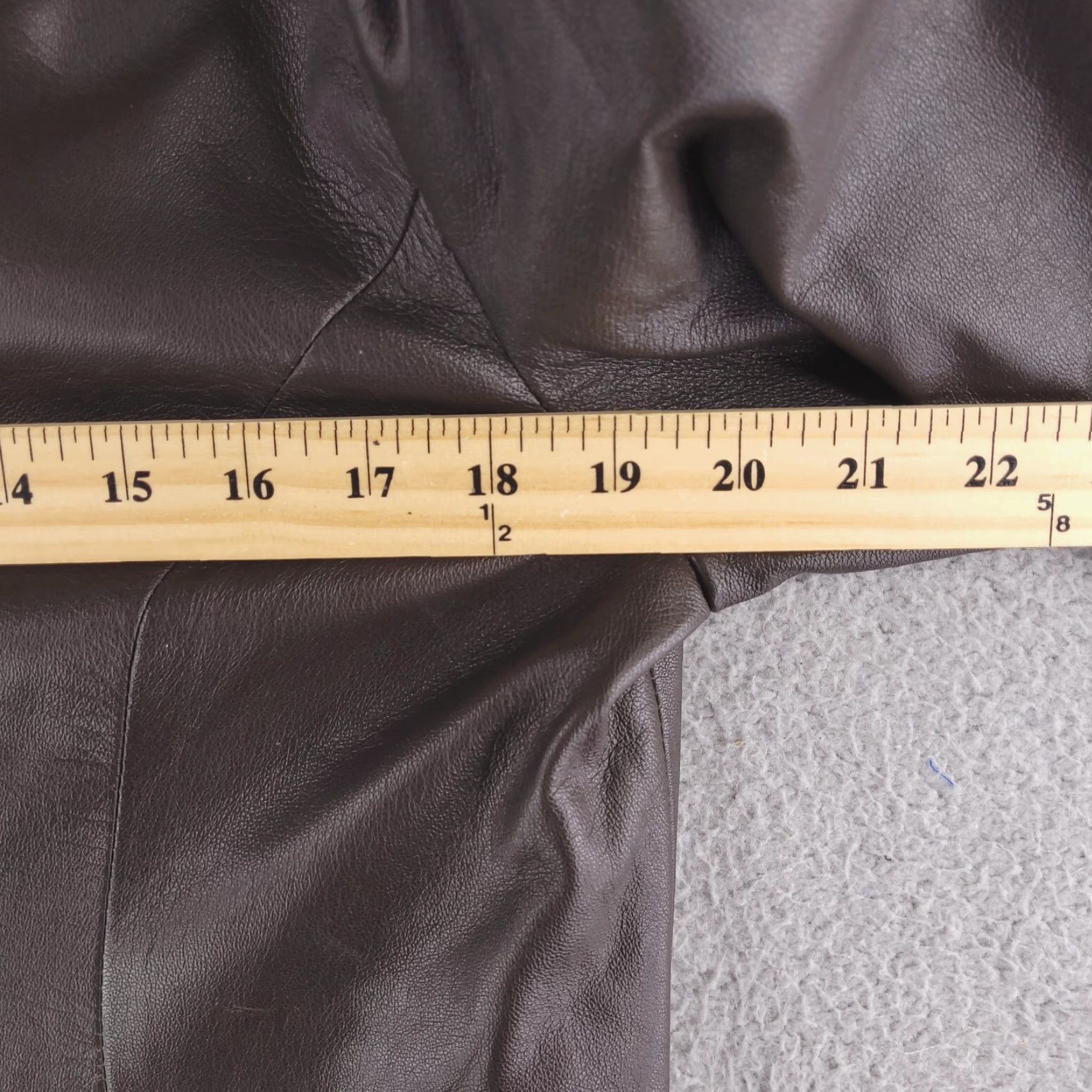Vintage VINTAGE Borgo Antico Jacket Womens Large Brown Leather EU 46 Made in Italy Zip Retro Size L / US 10 / IT 46 - 7 Thumbnail