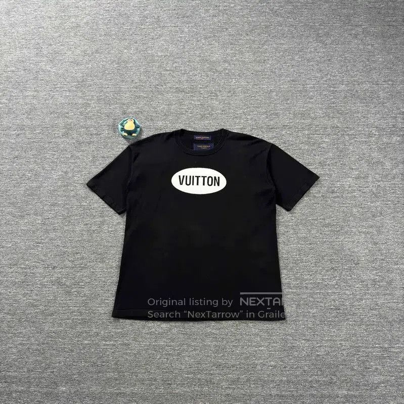Louis Vuitton Louis Vuitton Men's Black Cotton T-Shirt . Size US XL / EU 56 / 4 - 1 Thumbnail