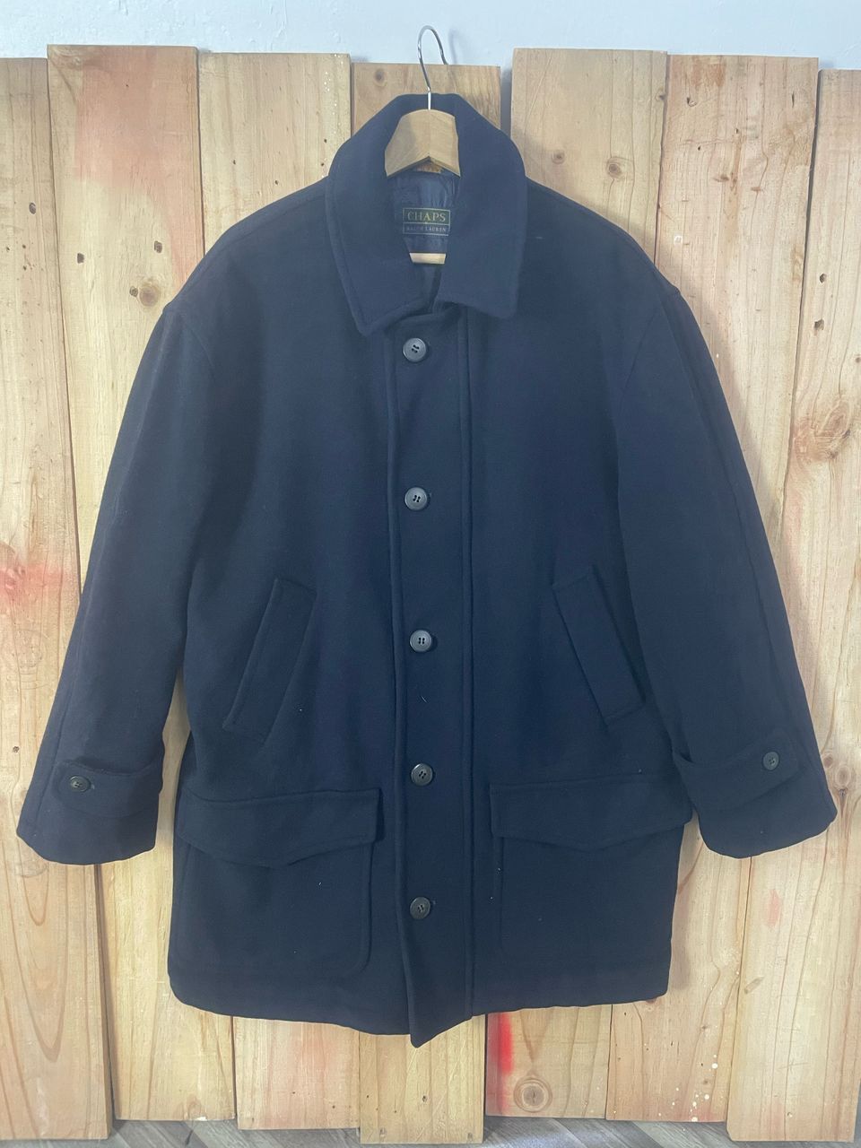 Chaps Ralph Lauren × Vintage Vintage Chaps Ralph Lauren Wool Jacket Size US L / EU 52-54 / 3 - 1 Thumbnail