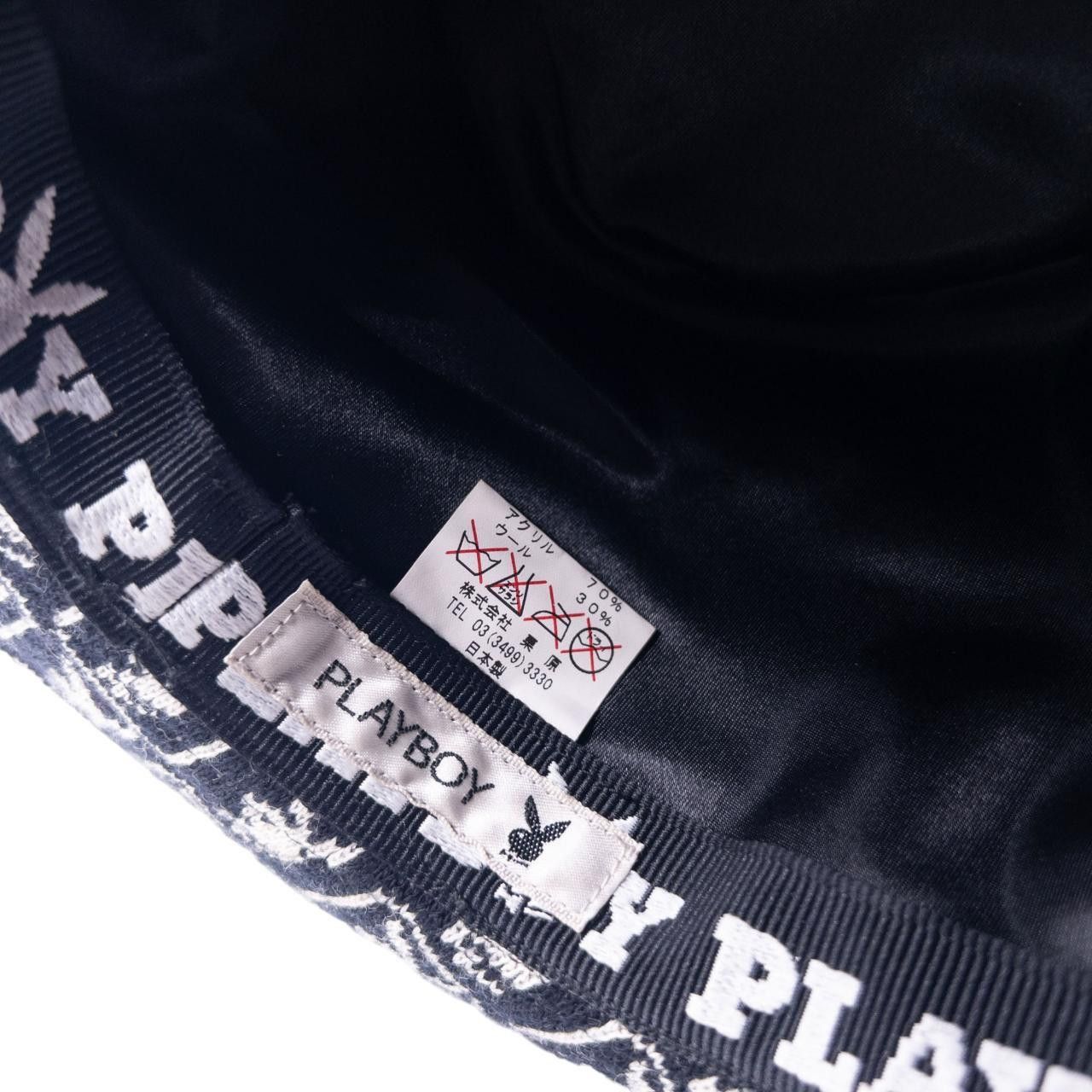 Playboy Vintage Playboy Monogram Hat Size ONE SIZE - 3 Thumbnail