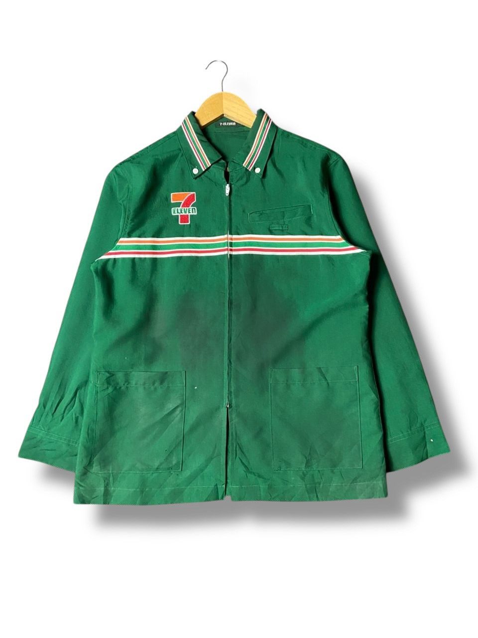 Japanese Brand 7-Eleven Uniform Jacket (145) Size US XXS / EU 40 - 1 Thumbnail