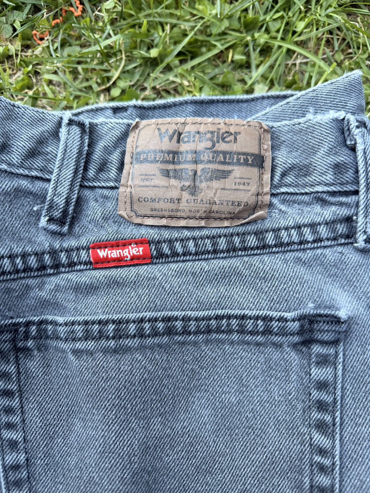 Wrangler VTG Wrangler Black Denim Jeans Size 42X30 Size US 42 / EU 58 - 5 Thumbnail