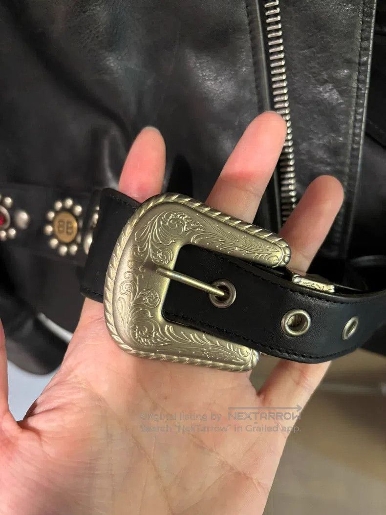 Balenciaga Balenciaga Leather Jacket Size US S / EU 44-46 / 1 - 7 Thumbnail