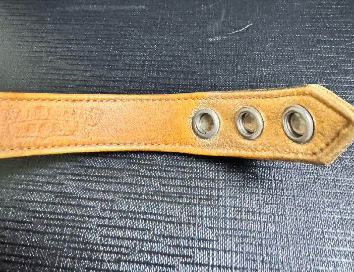 Chrome Hearts Chrome Hearts cross gold leather bracelet Size ONE SIZE - 3 Thumbnail