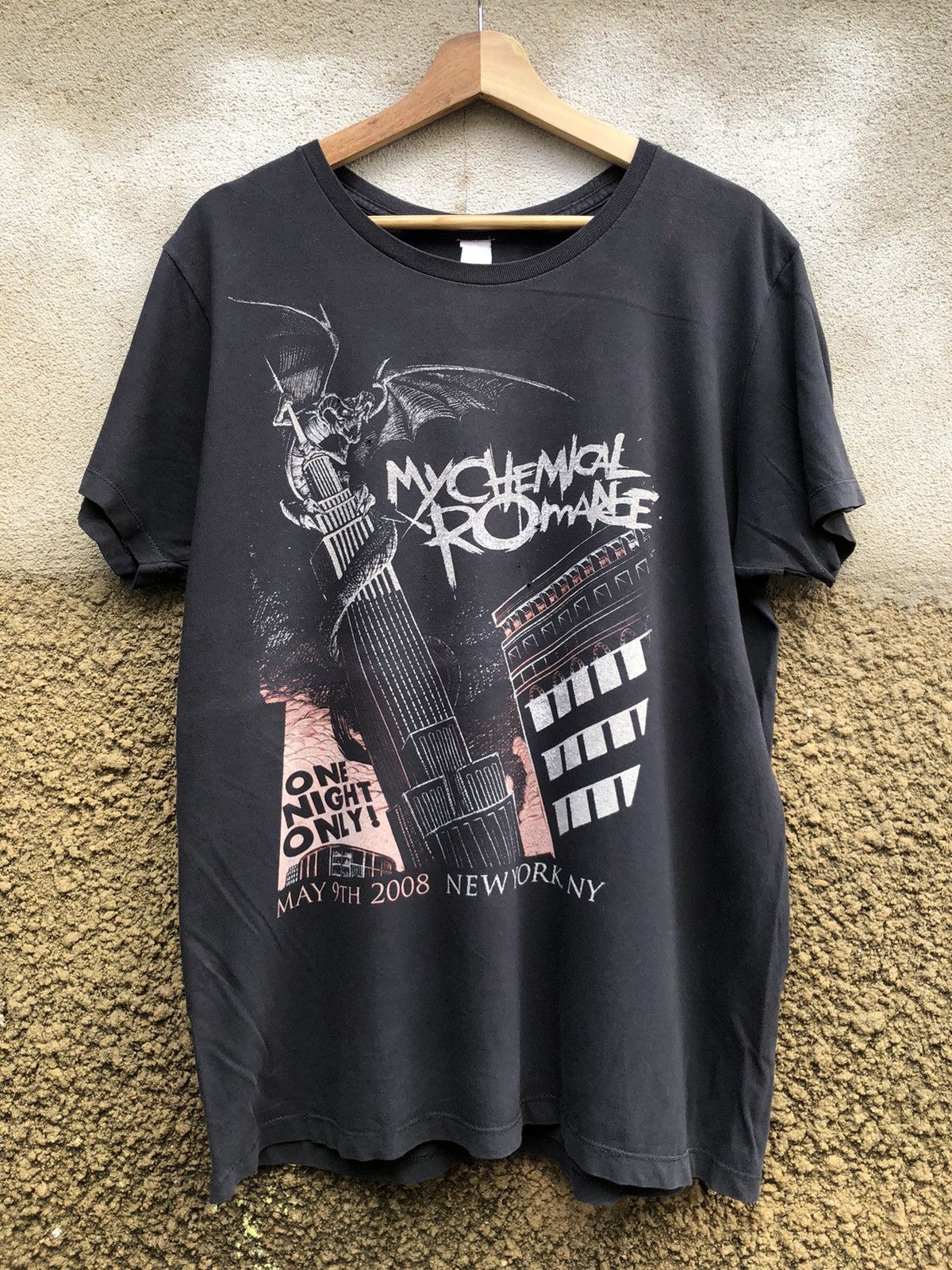 Band Tees × My Chemical Romance × Vintage Vintage 2008 My Chemical Romance Tshirt Distressed Size US L / EU 52-54 / 3 - 1 Thumbnail