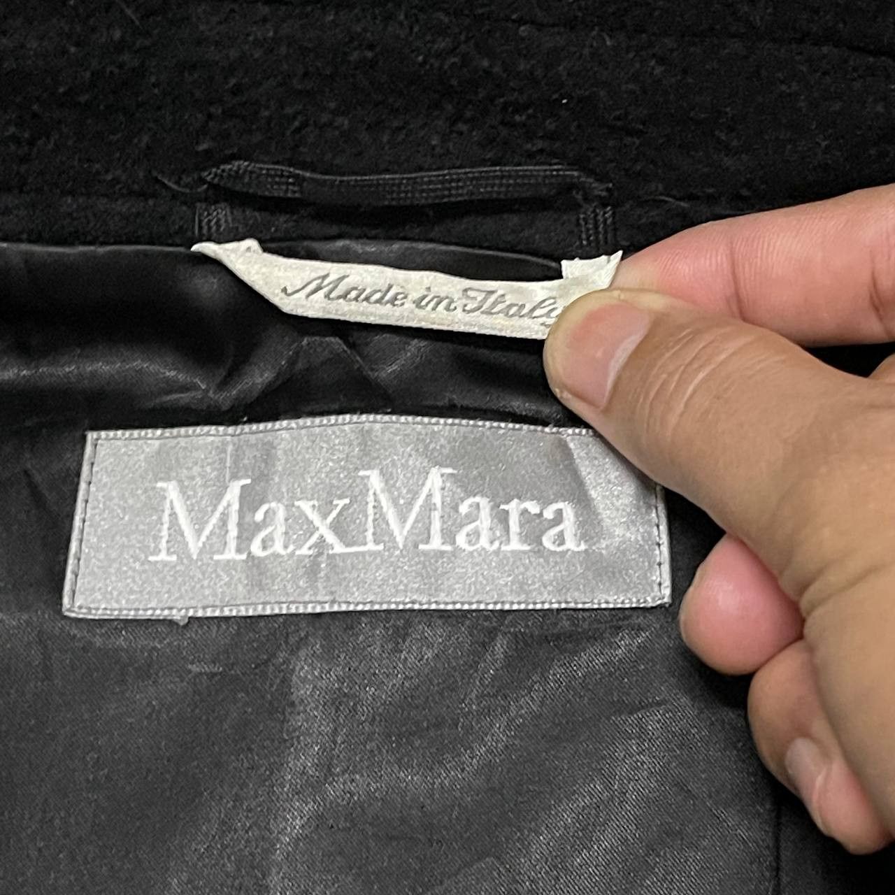 Max Mara Vintage Max Mara Double Breasted Wool Long Coat Size S / US 4 / IT 40 - 8 Thumbnail
