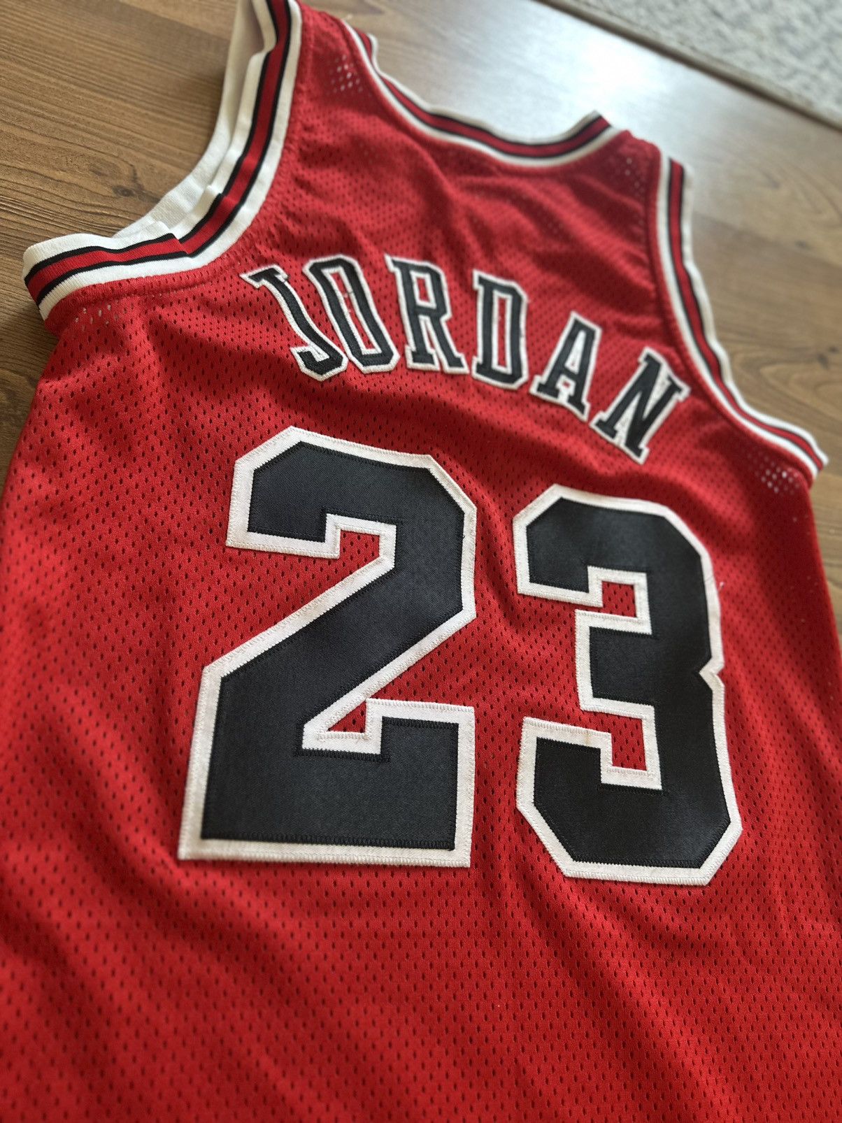 Nike 03-04 NIKE MICHAEL JORDAN AUTHENTIC CHICAGO BULLS JERSEY Size US S / EU 44-46 / 1 - 5 Thumbnail