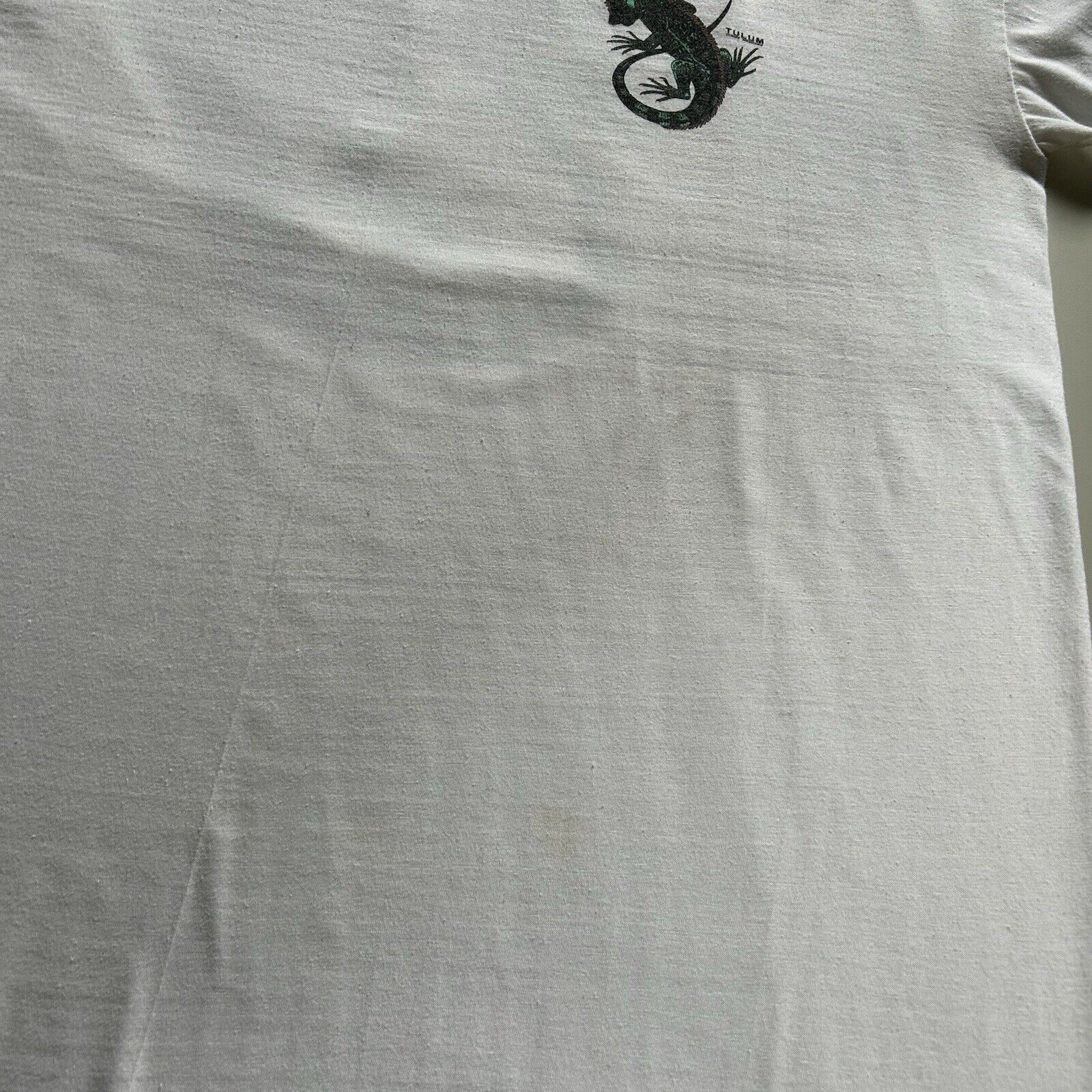 Vintage Vintage 90s Iguana Animal Art T Shirt XXL Single Stitched Size US XXL / EU 58 / 5 - 5 Thumbnail