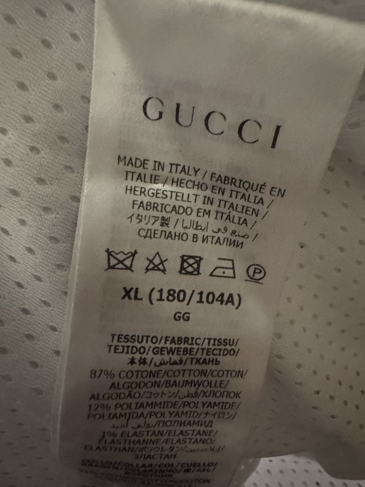 Gucci Gucci gg monogram zip up polo Size US XL / EU 56 / 4 - 13 Thumbnail