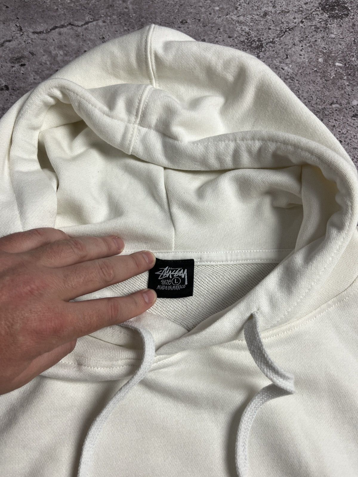 Stussy Stüssy Big Logo Print Hoodie Size US L / EU 52-54 / 3 - 7 Thumbnail