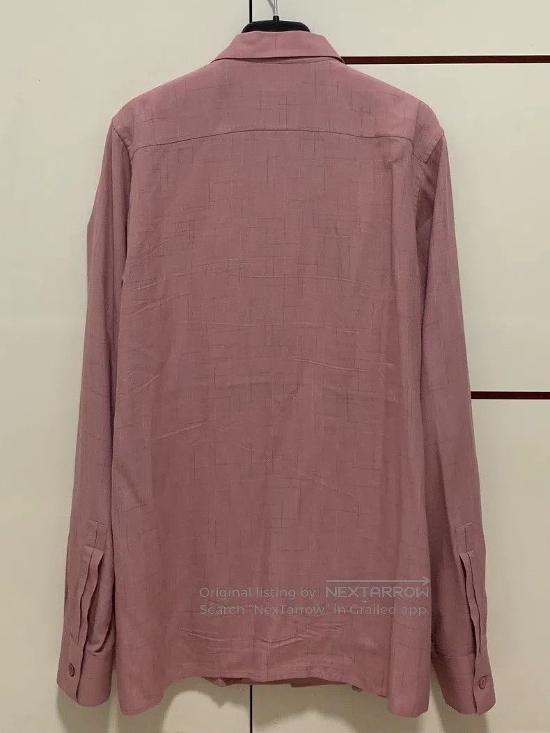 Saint Laurent Paris Saint Laurent Paris size 39 Pink Cuban collar bamboo shirt Size US S / EU 44-46 / 1 - 2 Thumbnail