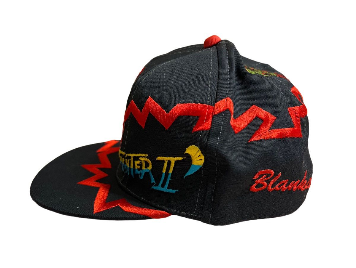 Vintage **YOUTH** Blanka Street Fighter 2 Jagged Edge Snapback Hat Size ONE SIZE - 4 Thumbnail