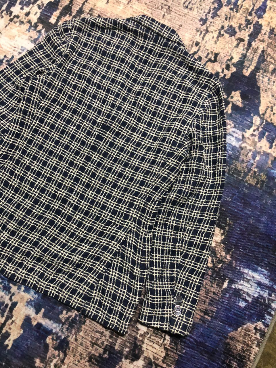 Lardini Lardini Spring/Summer Jacquard Jacket Tag Size 48 Size US M / EU 48-50 / 2 - 6 Thumbnail