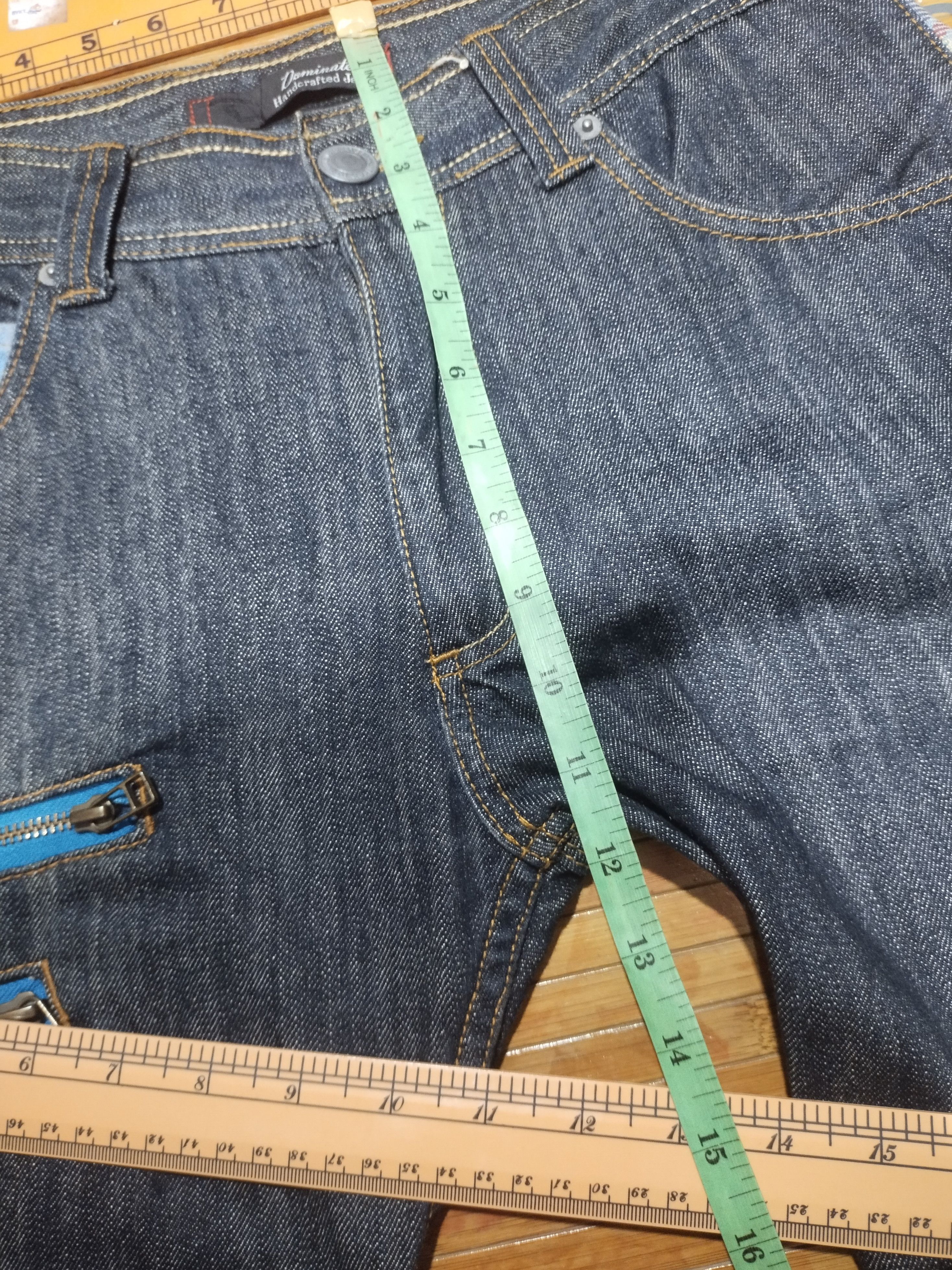 Vintage Vintage Jeans Dominate Handcrafted Sz 30" Size US 30 / EU 46 - 5 Thumbnail