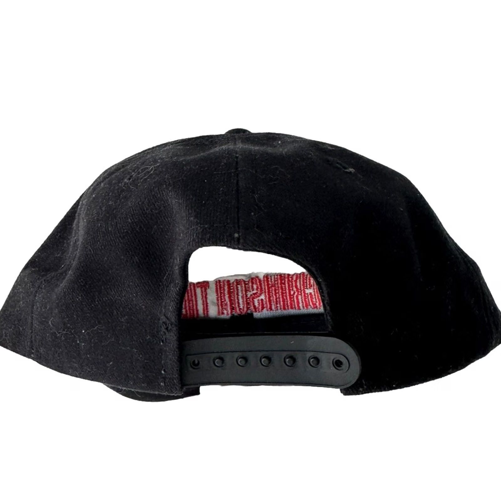 J Brand Vintage Crimson Tide 90s Snapback Hat Unisex Adult Black Baseball Cap Adjustable Size ONE SIZE - 6 Thumbnail