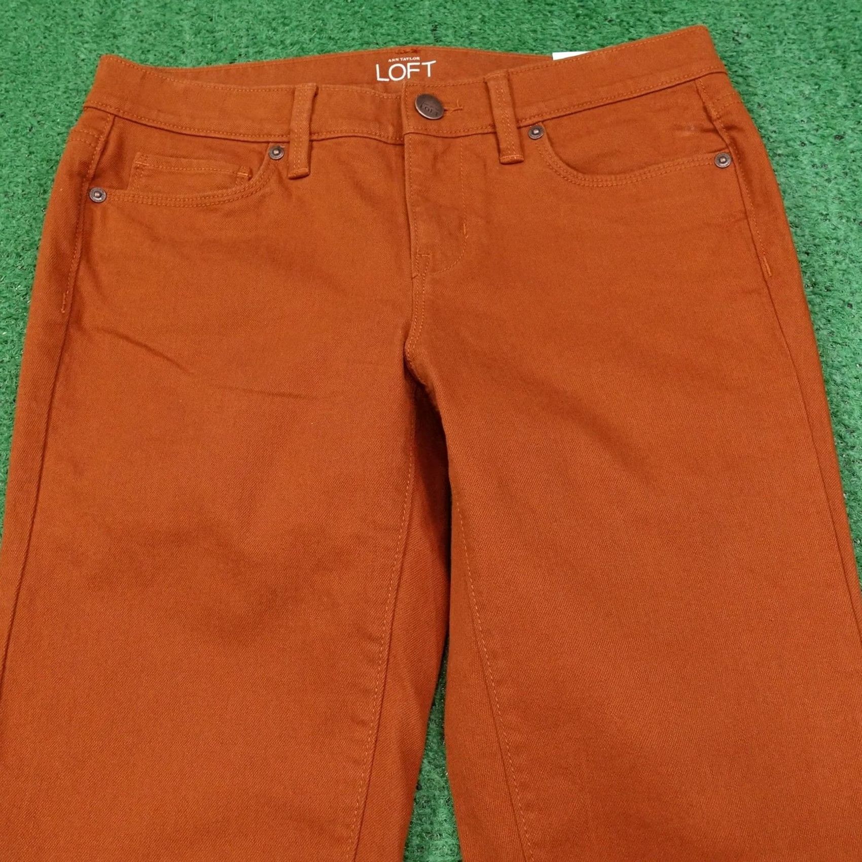 Ann Taylor Ann Taylor LOFT Womens Jeans 4 Modern Skinny Slim Stretch Denim 31x31 Size 27" / US 4 / IT 40 - 2 Thumbnail