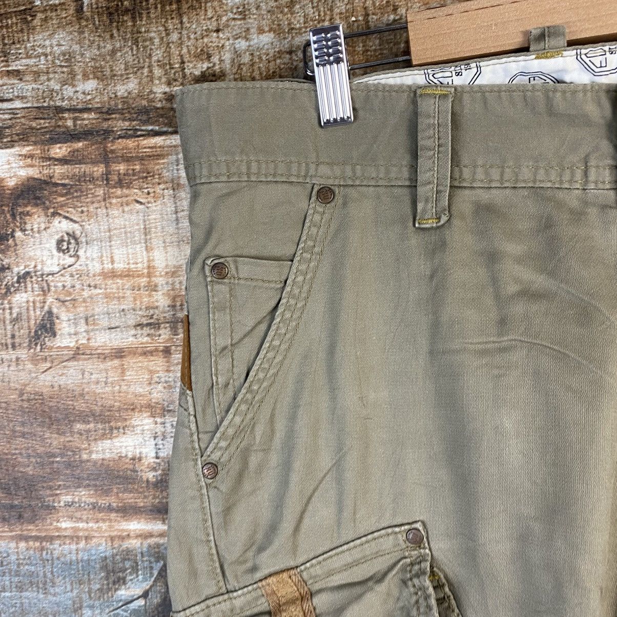 Japanese Brand DL Edwin Green Cargo Multipocket Pants #C971 Size US 32 / EU 48 - 7 Thumbnail