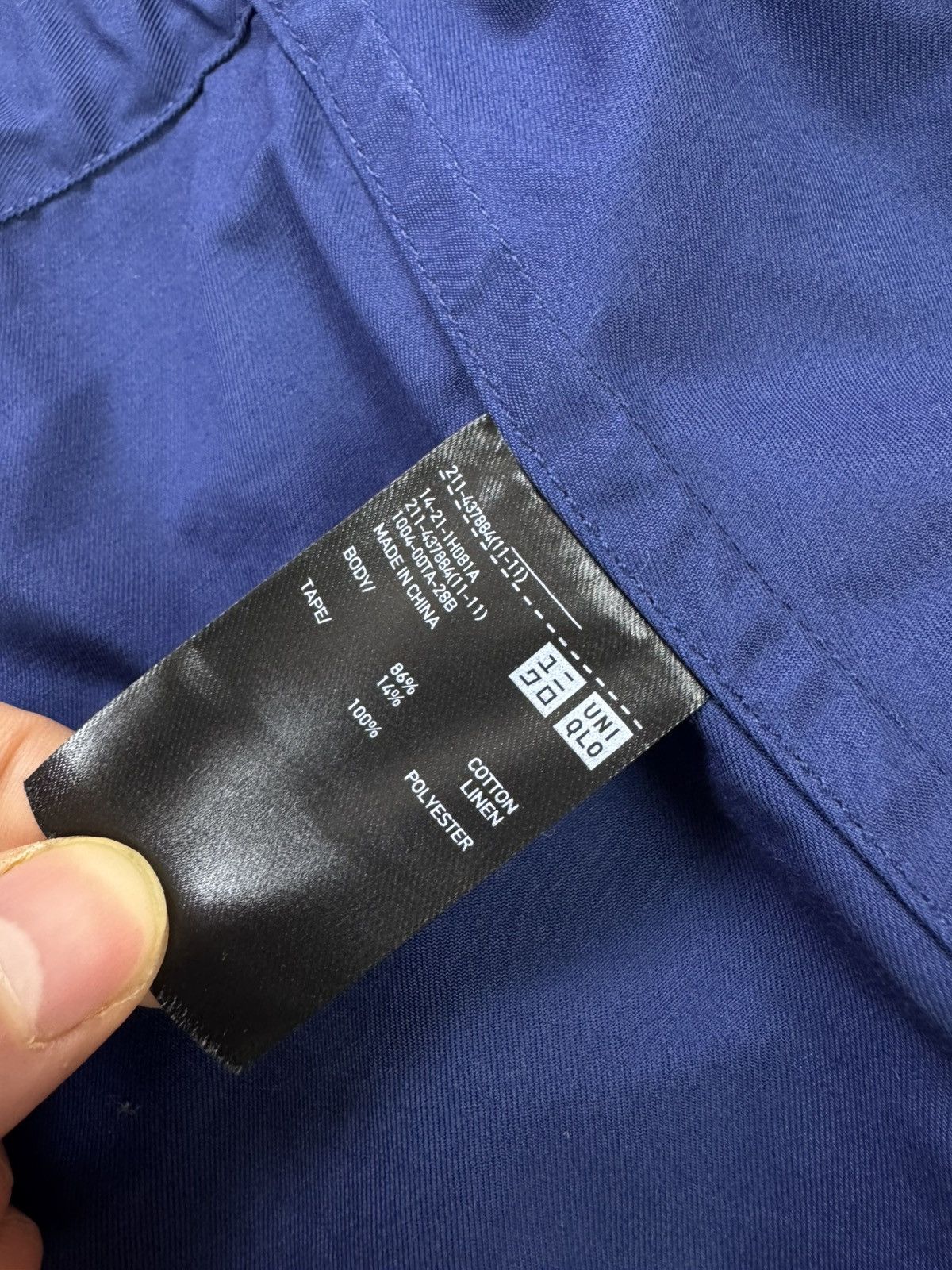 Japanese Brand × Jil Sander × Uniqlo Uniqlo Jil Sander Womens Jacket Toscana Pockets Cotton/Linen Size S / US 4 / IT 40 - 10 Thumbnail