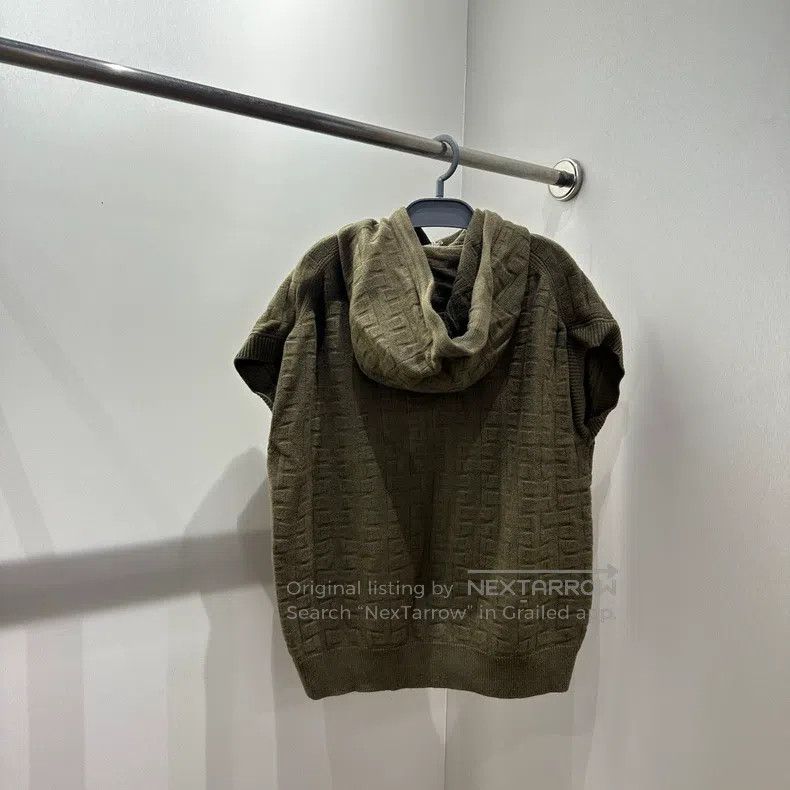 Hermes Hermes All-Over H Logo Hooded Sleeveless Sweatshirt Size XS / US 0-2 / IT 36-38 - 2 Thumbnail