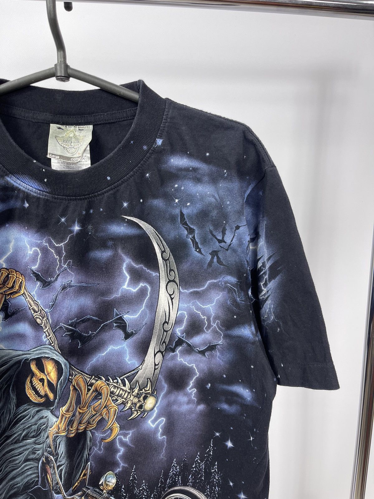 Band Tees × Vintage Rock Eagle Single Stitch T Shirt Mens Large Ride Hard Size US L / EU 52-54 / 3 - 2 Thumbnail