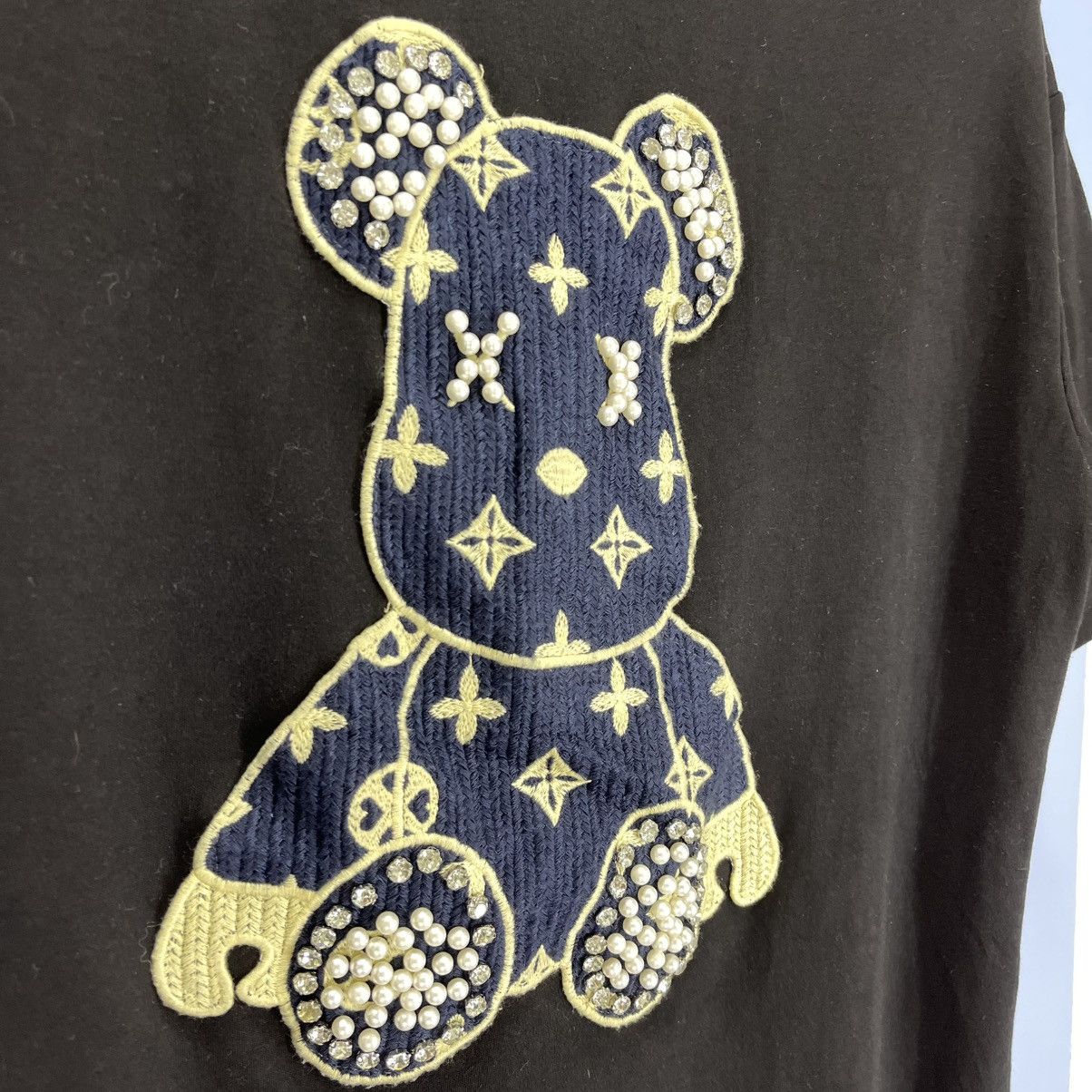 Japanese Brand Luxury Bear Design Troll Crew Neck T Shirt #2002/13 Size US M / EU 48-50 / 2 - 3 Thumbnail