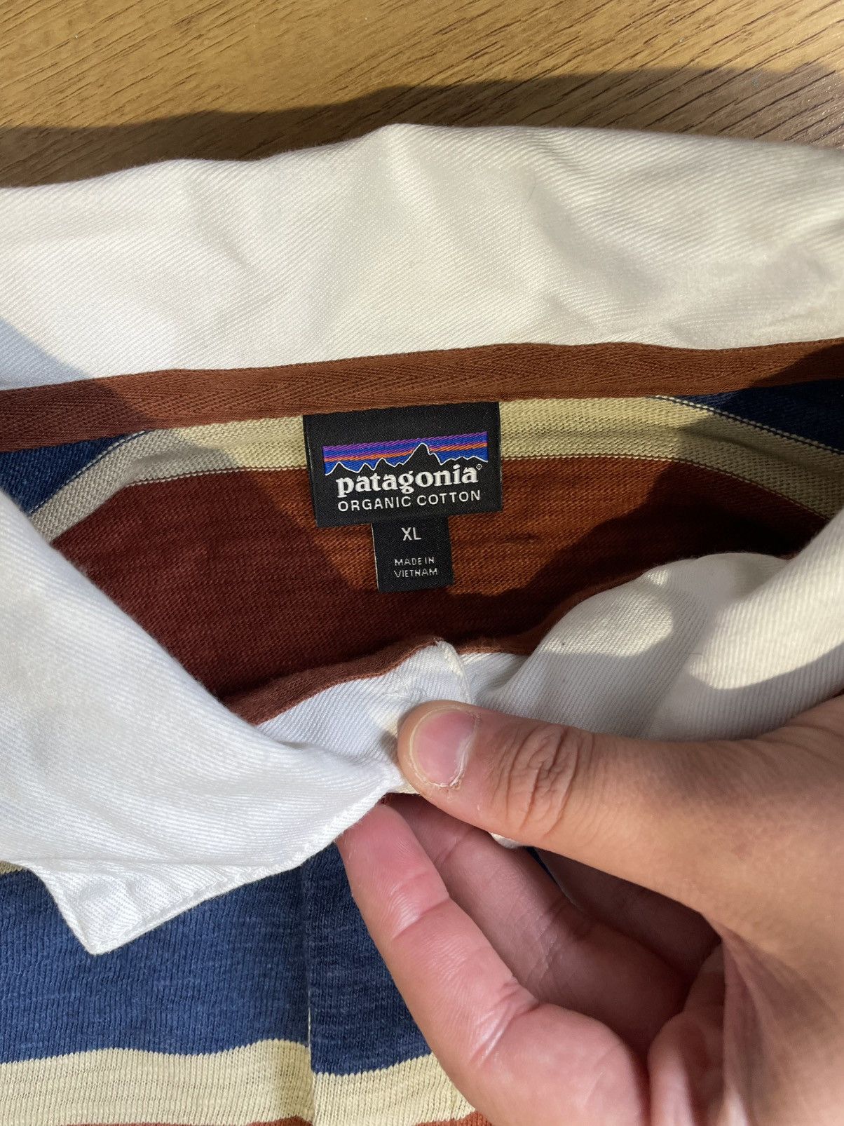 Patagonia Patagonia Striped Long Sleeve Gorpcore style like Supreme Size US XL / EU 56 / 4 - 13 Thumbnail
