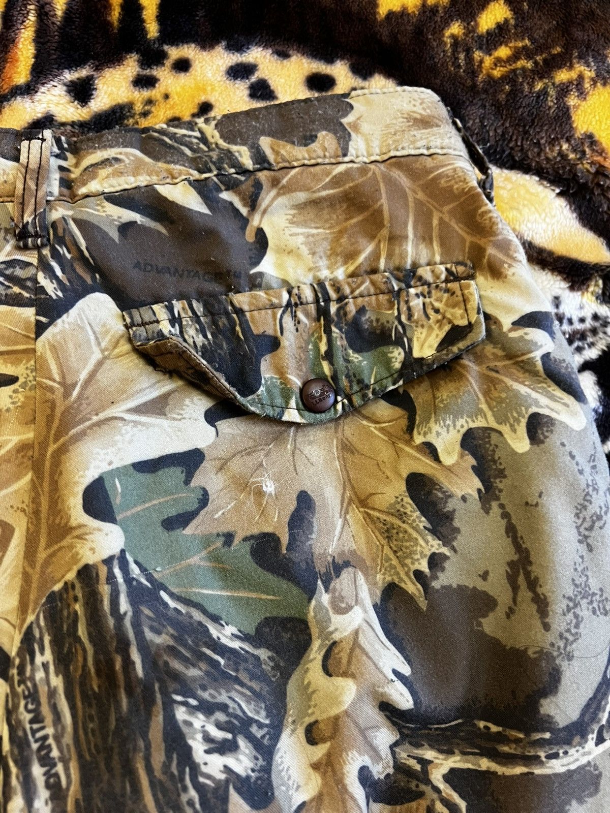 L.L. Bean × Vintage L.L. Bean Gore-Tex Thermal Insulated Camo Pants Size US 30 / EU 46 - 9 Thumbnail