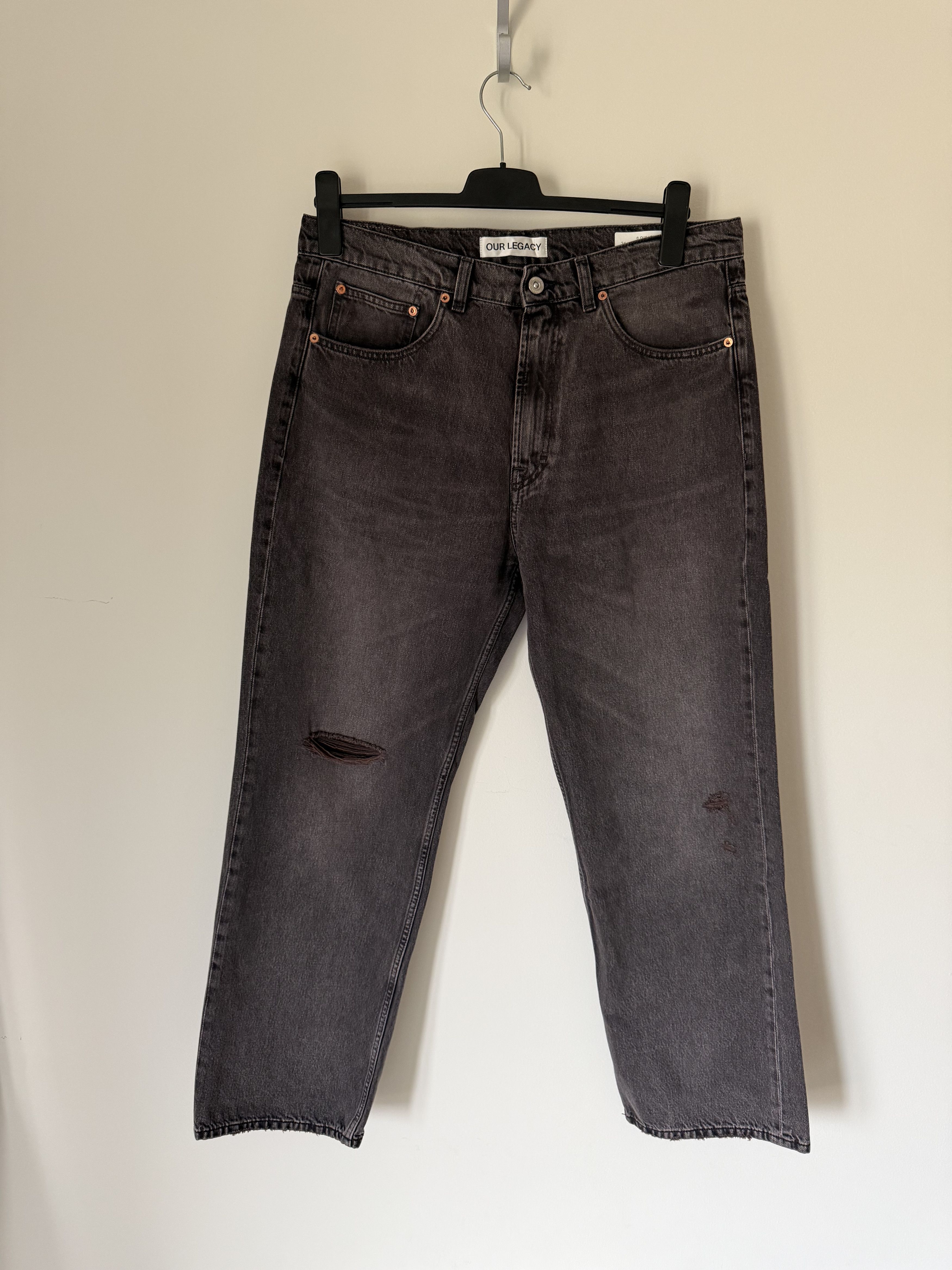 Our Legacy Our Legacy Third Cut Jeans in Highway Coffee Brown Size US 34 / EU 50 - 1 Thumbnail