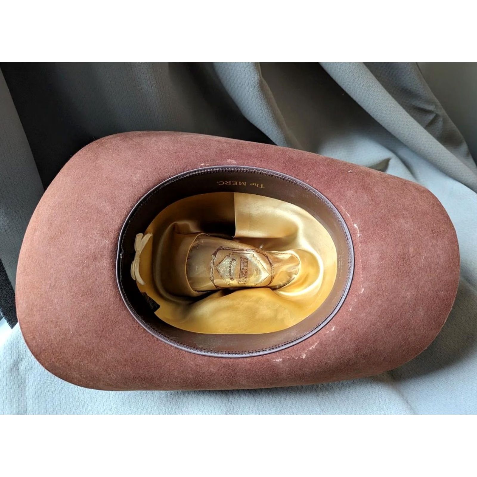 Vintage VINTAGE KEITH 10X fur blend CONEY IMPORTED FUR western Coney blend cowboy hat 7-3/8 Brown Men Cowboy Hat Size ONE SIZE - 5 Thumbnail