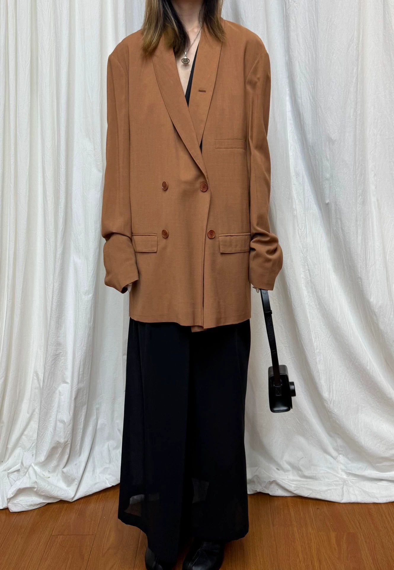 Lemaire Lemaire Double-Breasted Suit Rust XS New with Tags Size XS / US 0-2 / IT 36-38 - 3 Thumbnail