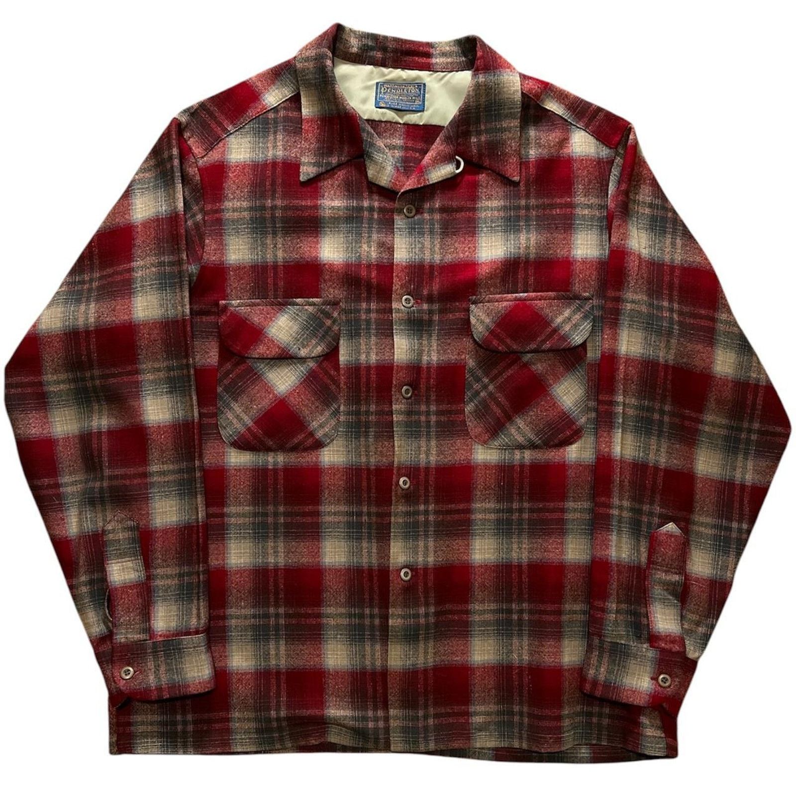 Japanese Brand × Pendleton × Vintage 60s Pendleton USA Wool Shadow 